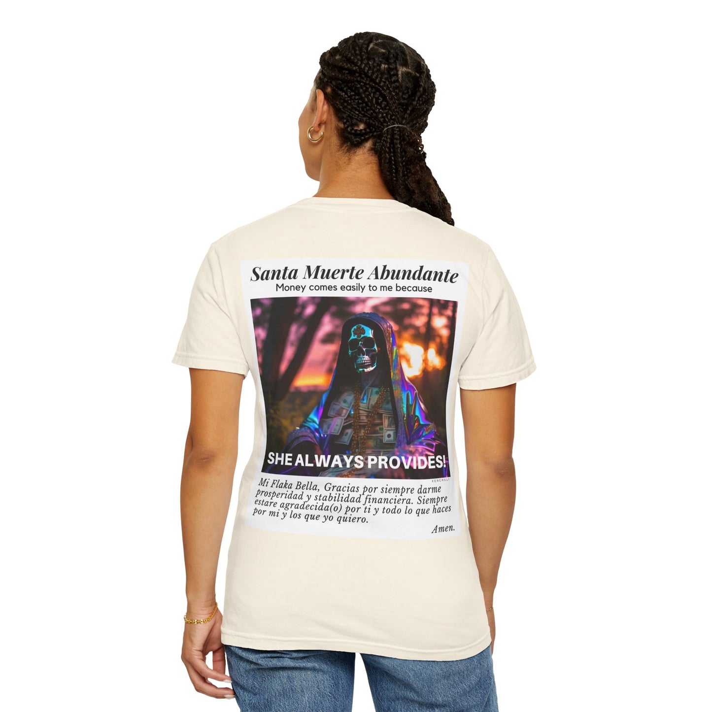Santa Muerte Abundante T-shirt
