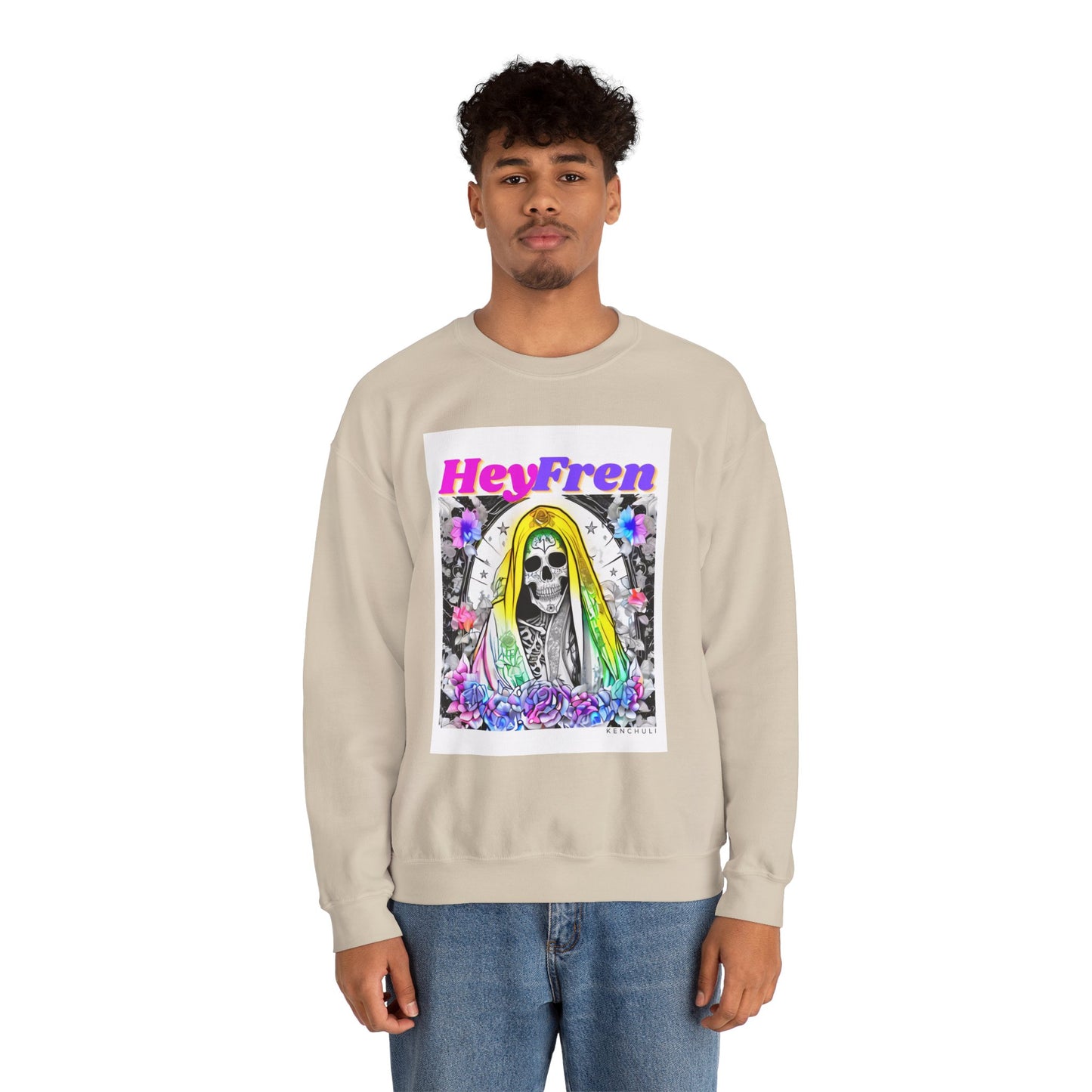 "Hey Fren" Crewneck Sweatshirt