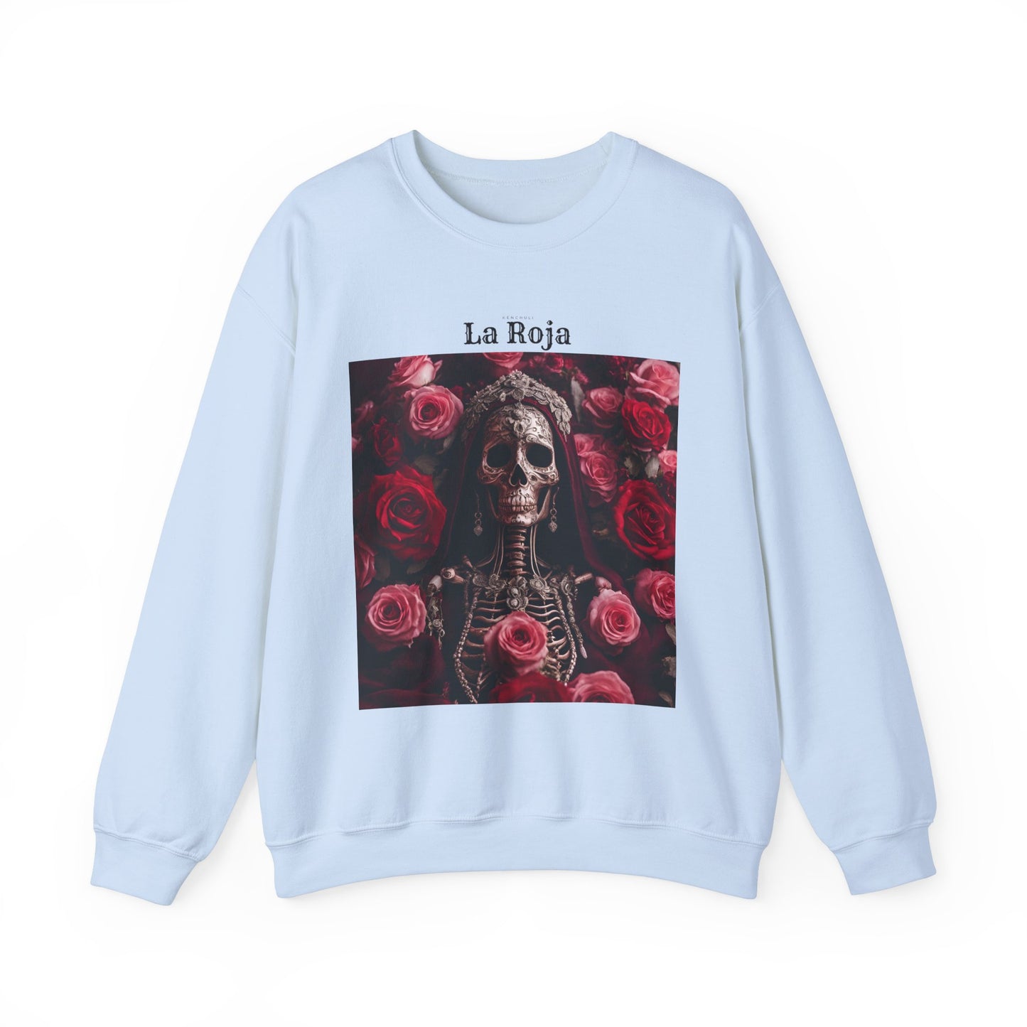 Santa Muerte Roja Crewneck Sweatshirt