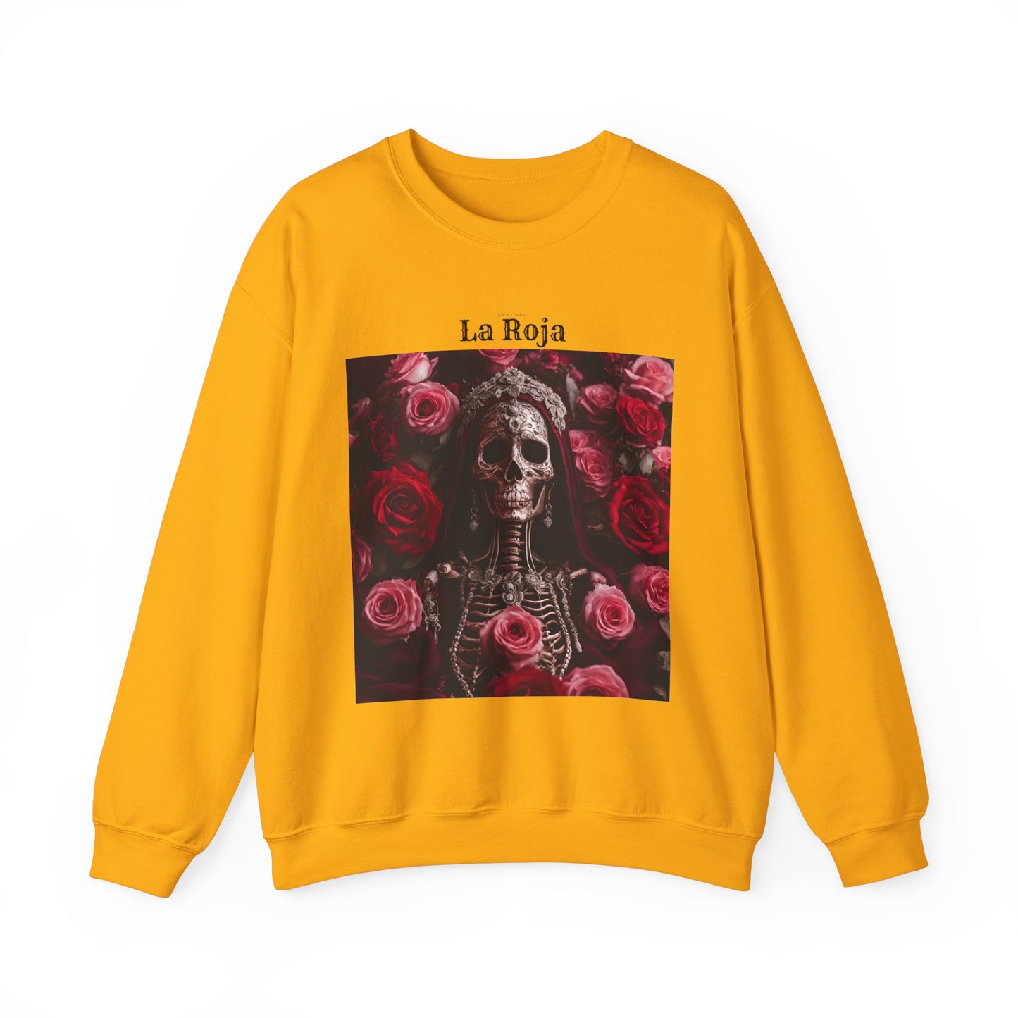 Santa Muerte Roja Crewneck Sweatshirt