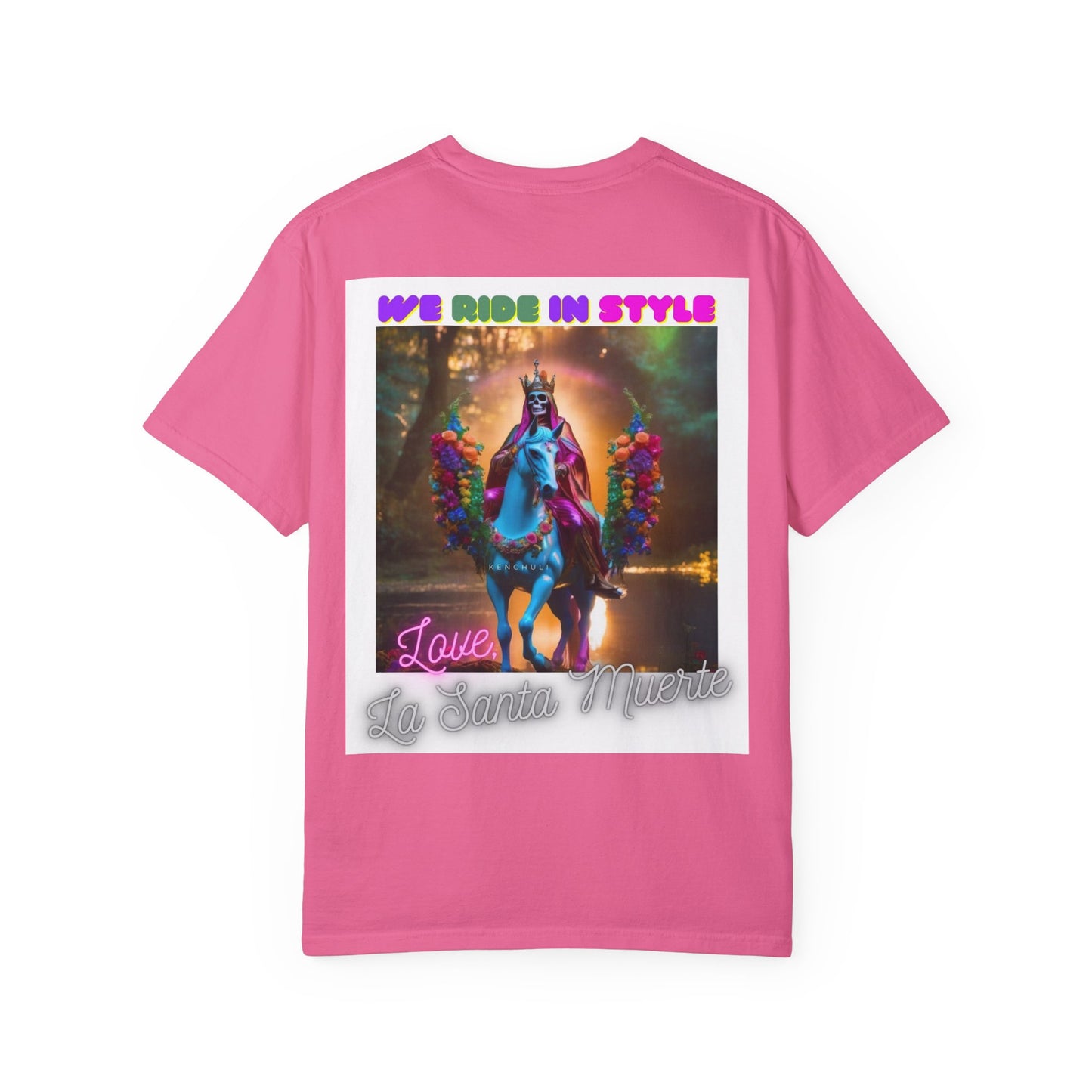 Santa Muerte Ride in Style T-Shirt