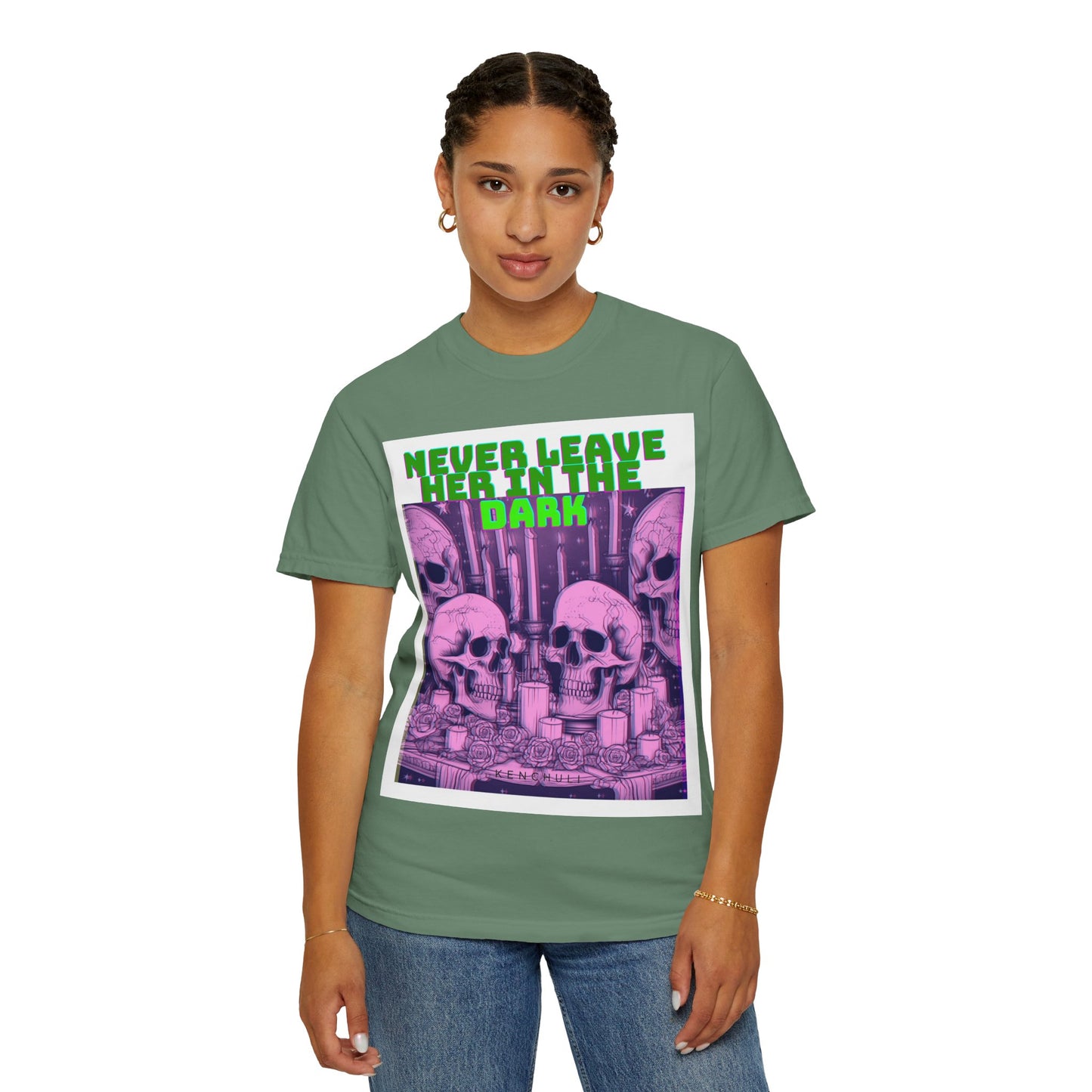 Santa Muertes Light T-Shirt (front image)