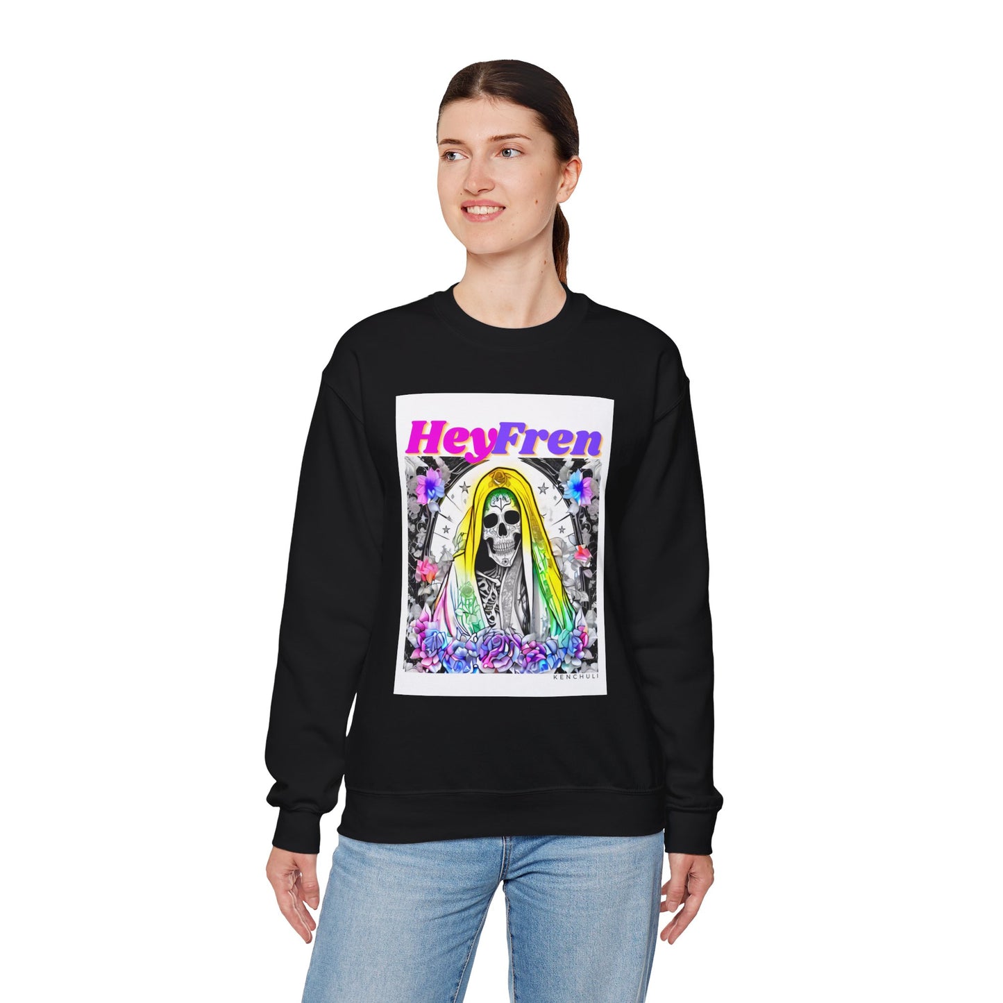 "Hey Fren" Crewneck Sweatshirt