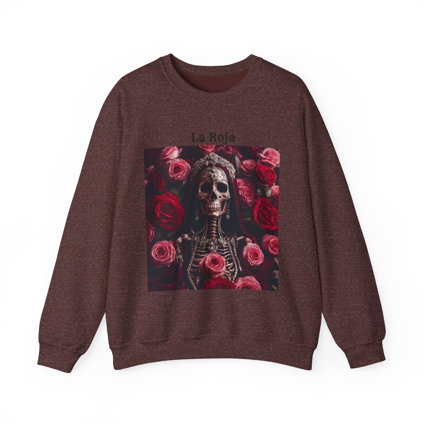 Santa Muerte Roja Crewneck Sweatshirt