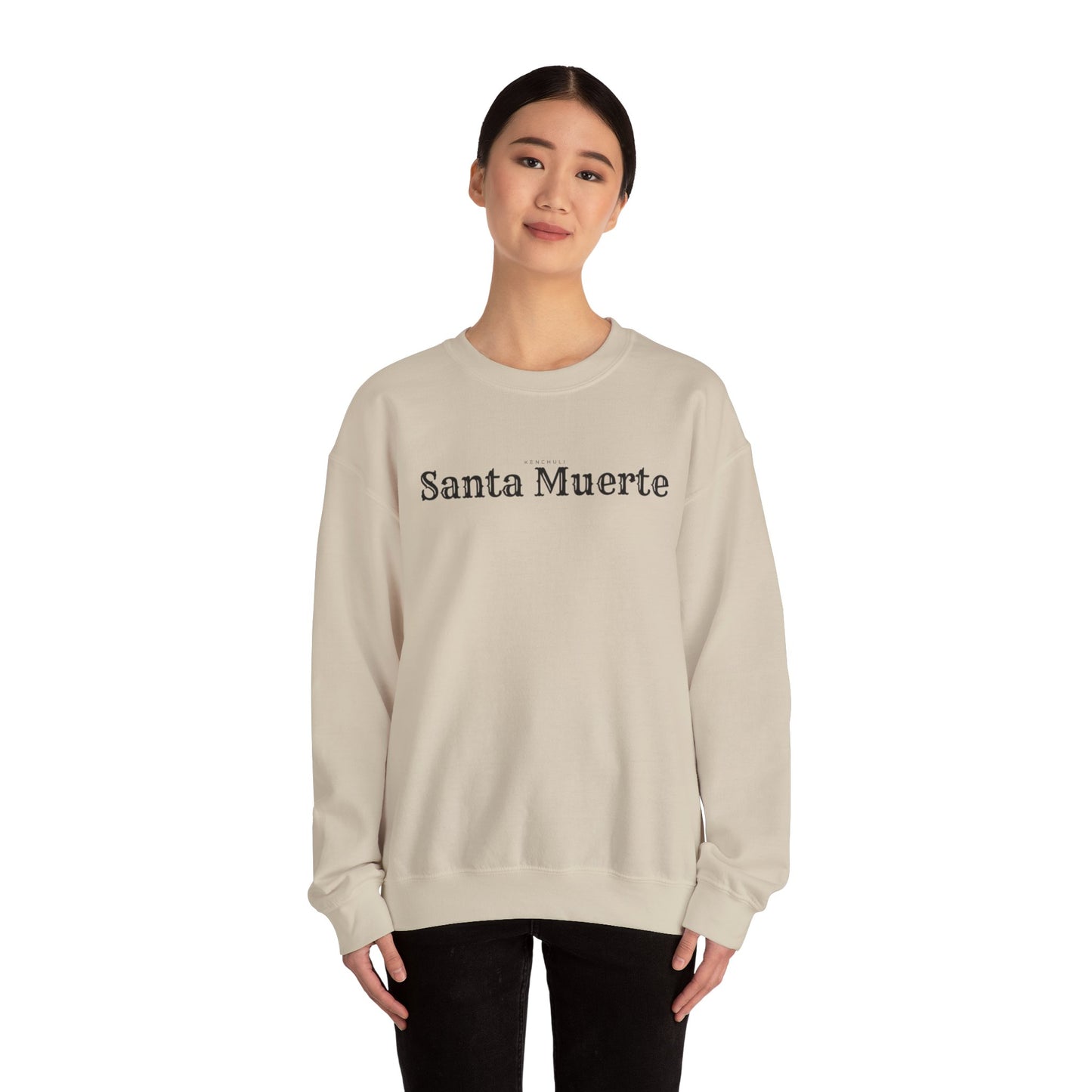 Kenchuli Signature Santa Muerte Crewneck Sweatshirt