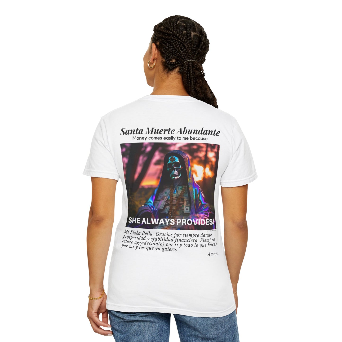 Santa Muerte Abundante T-shirt