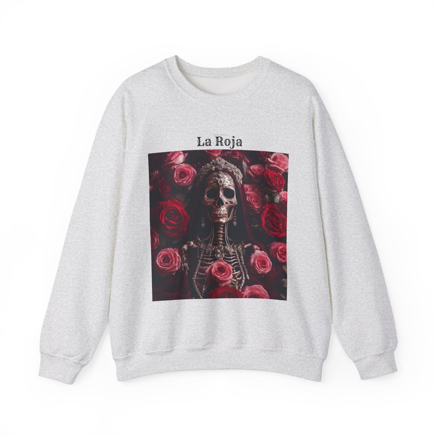 Santa Muerte Roja Crewneck Sweatshirt