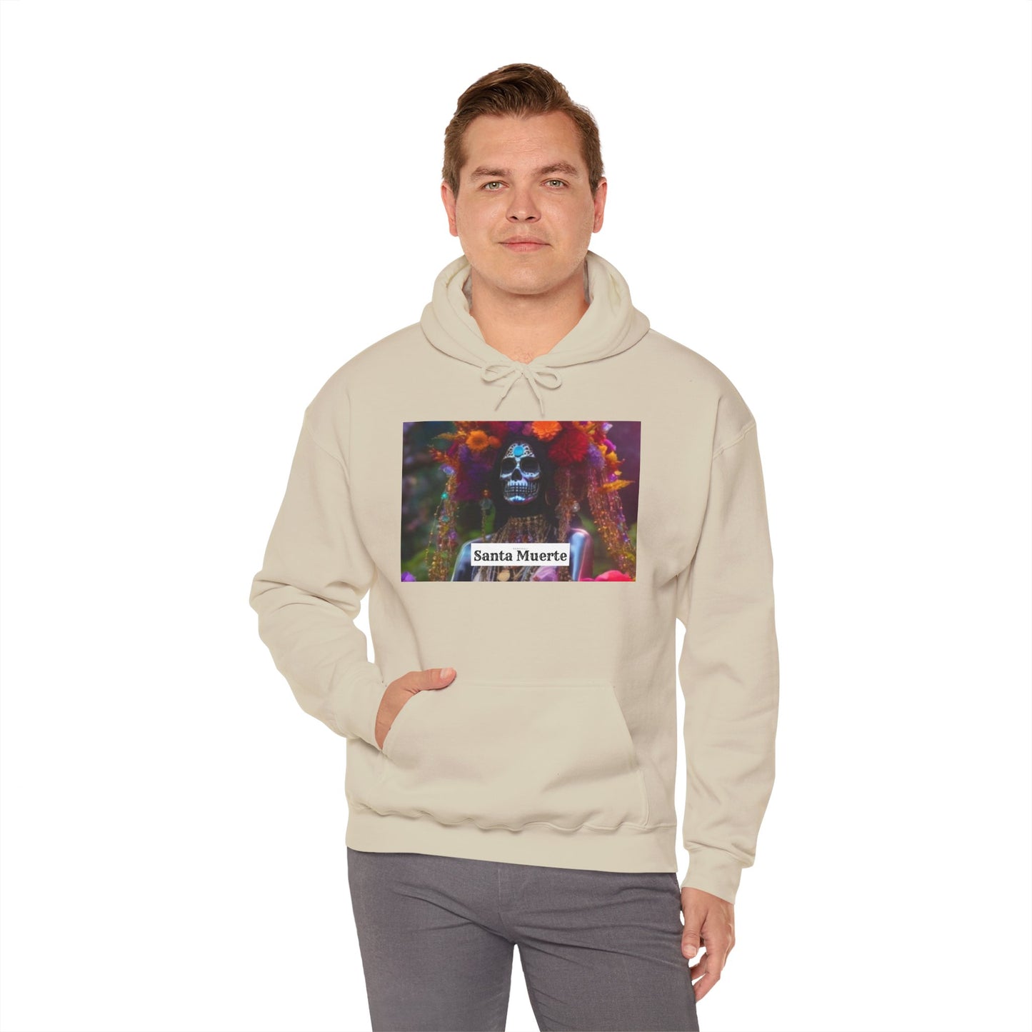 Santa Muerte Hoodie Sweatshirt