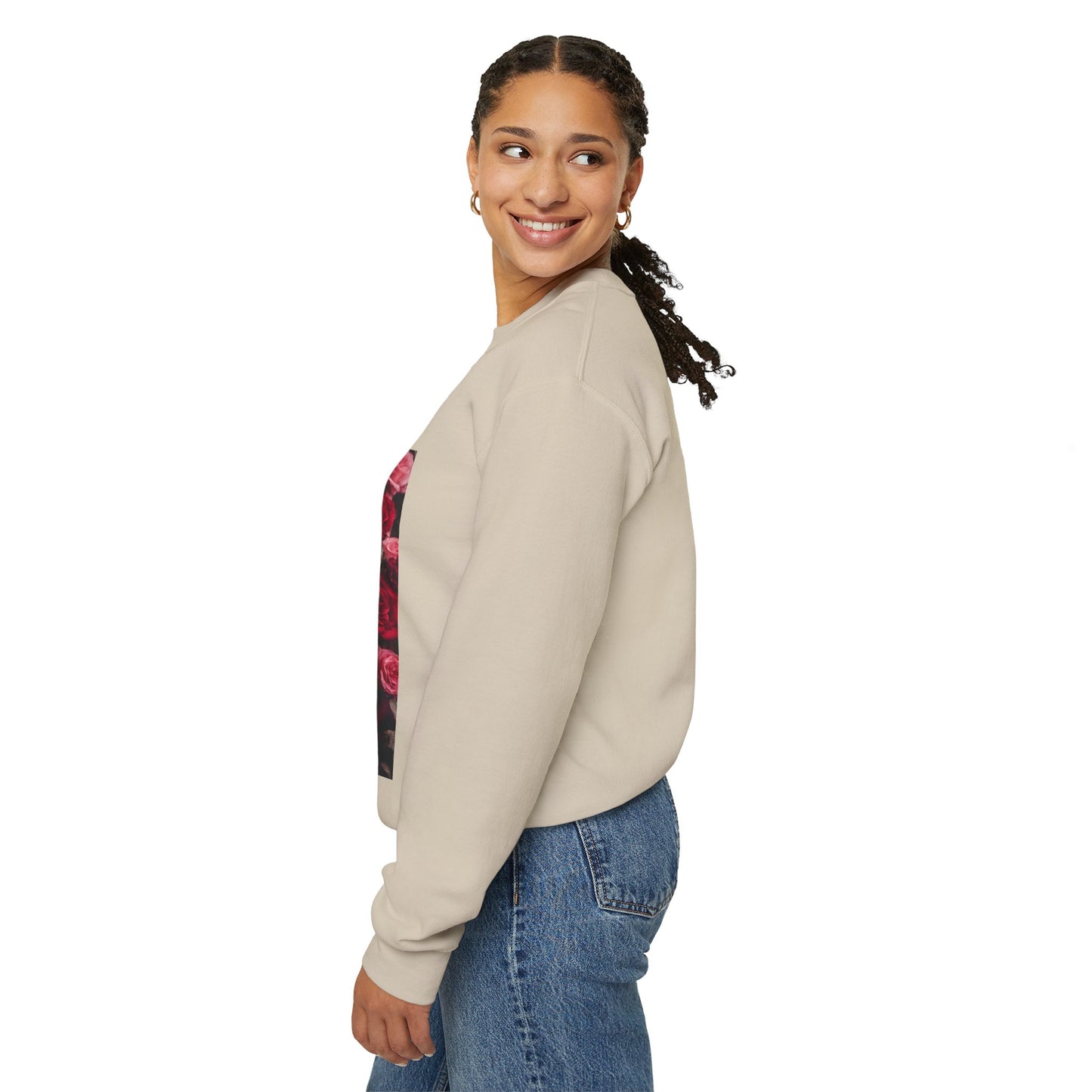 Santa Muerte Roja Crewneck Sweatshirt