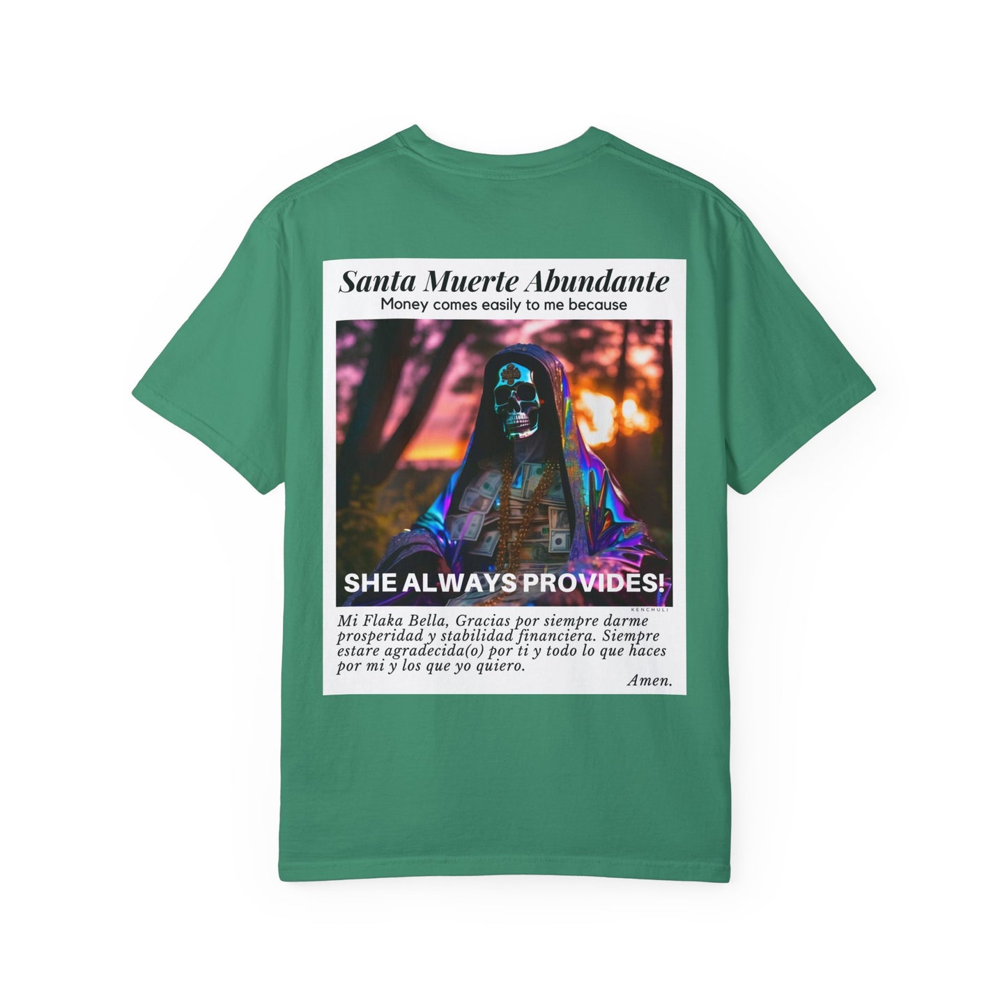 Santa Muerte Abundante T-shirt