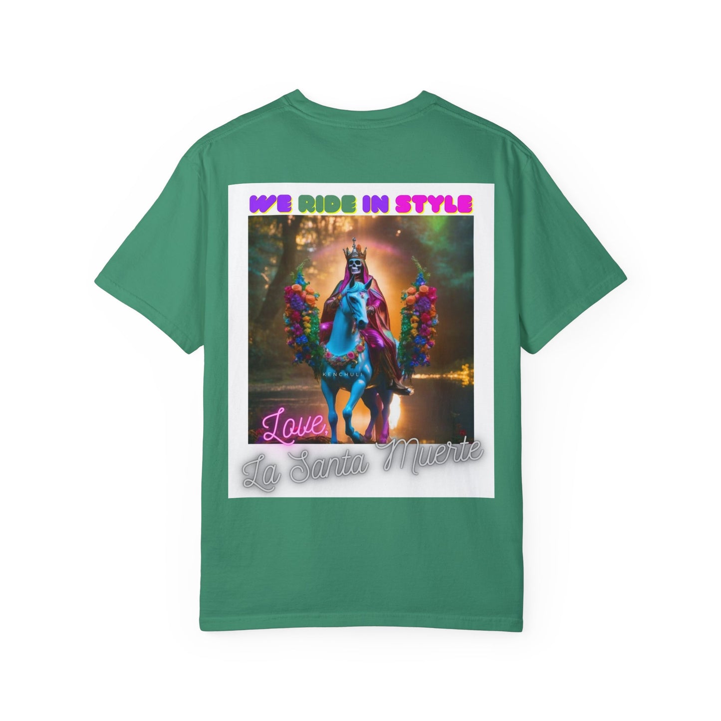 Santa Muerte Ride in Style T-Shirt