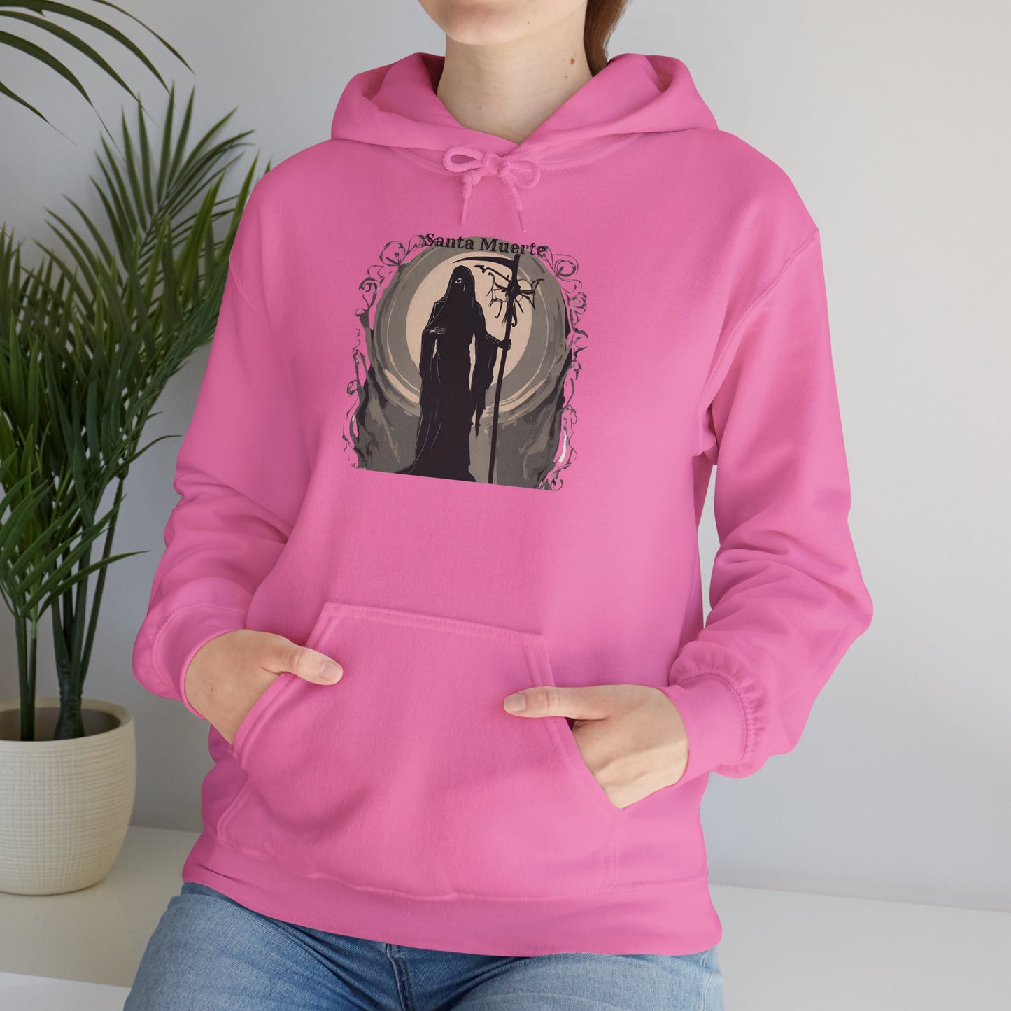 Santa Muerte Hoodie Sweatshirt