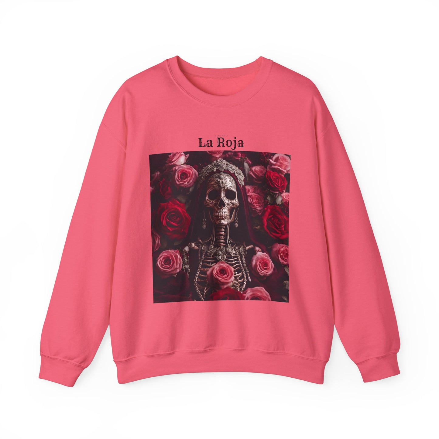 Santa Muerte Roja Crewneck Sweatshirt