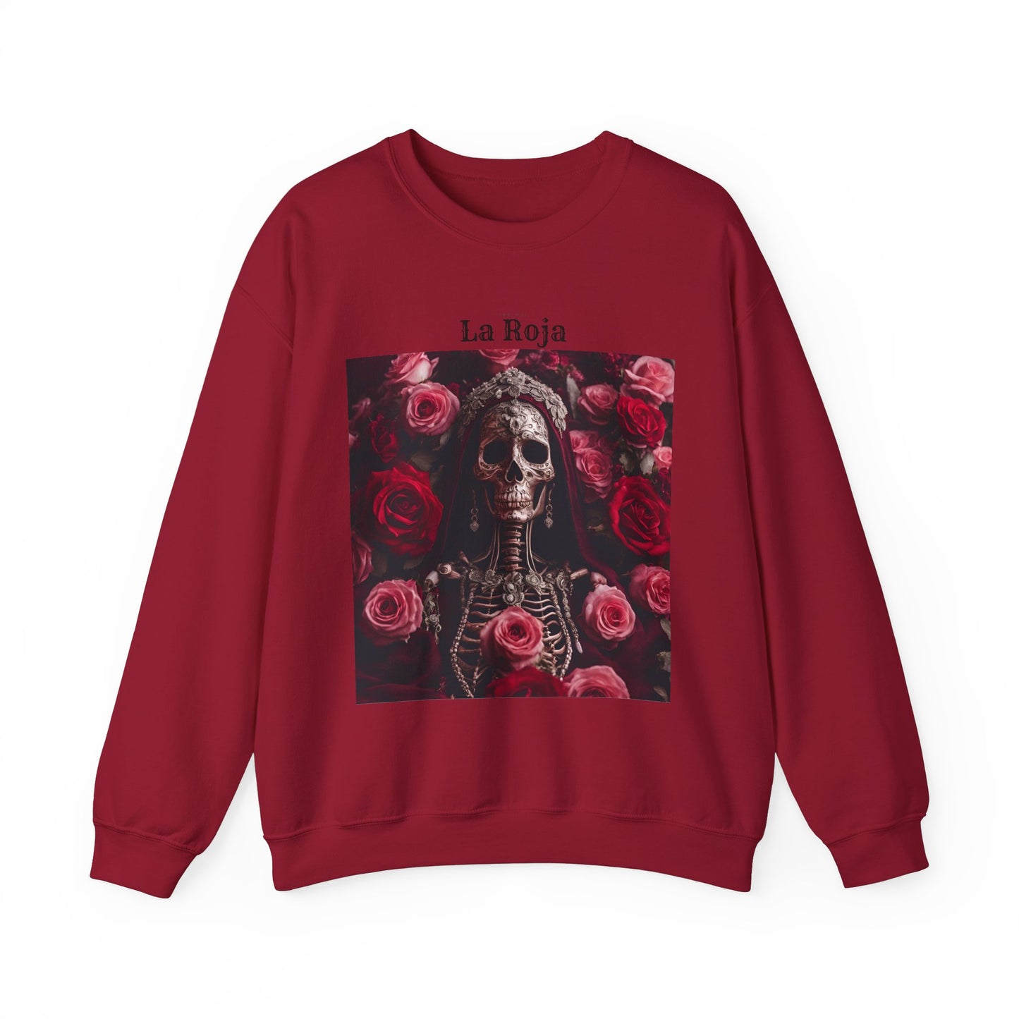 Santa Muerte Roja Crewneck Sweatshirt