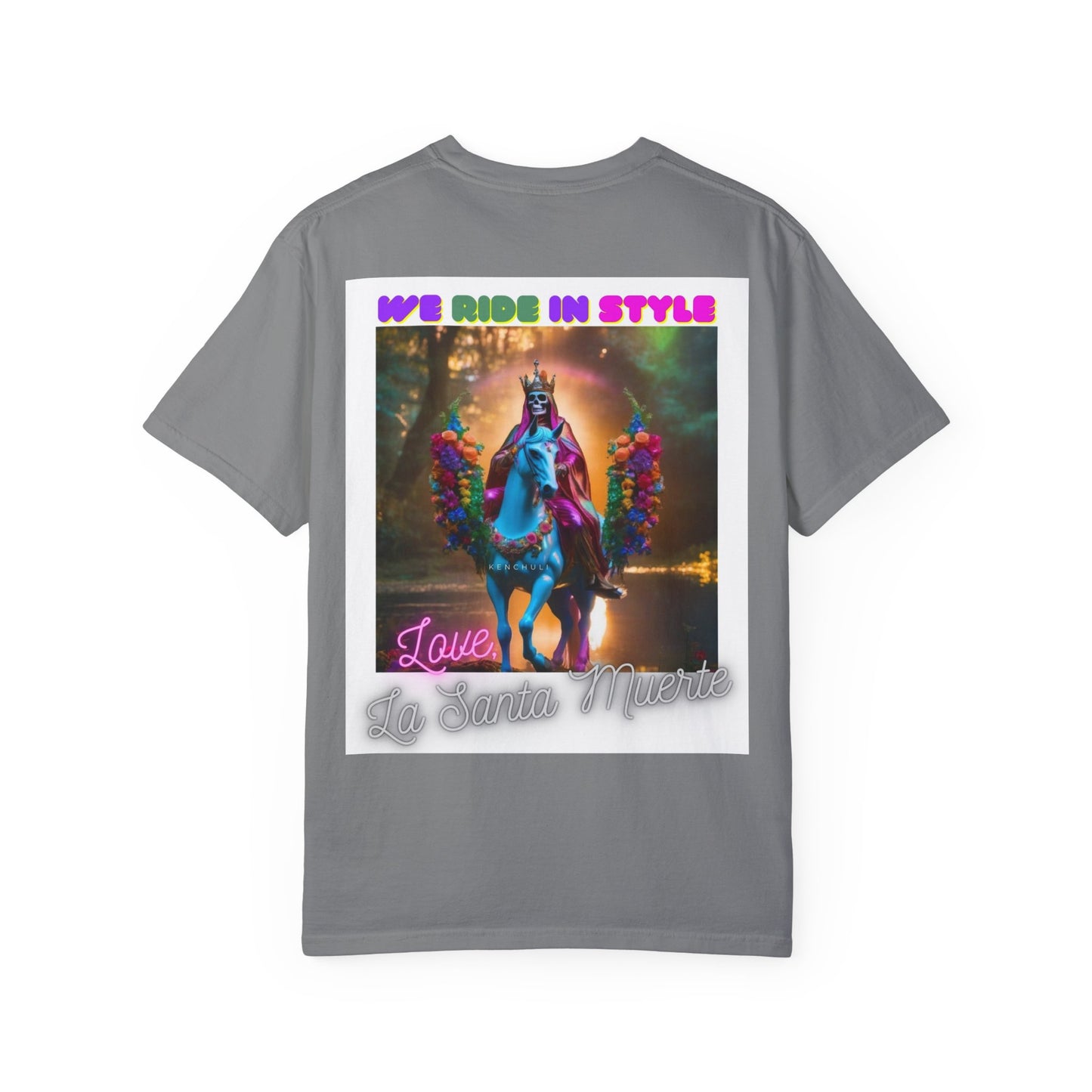 Santa Muerte Ride in Style T-Shirt