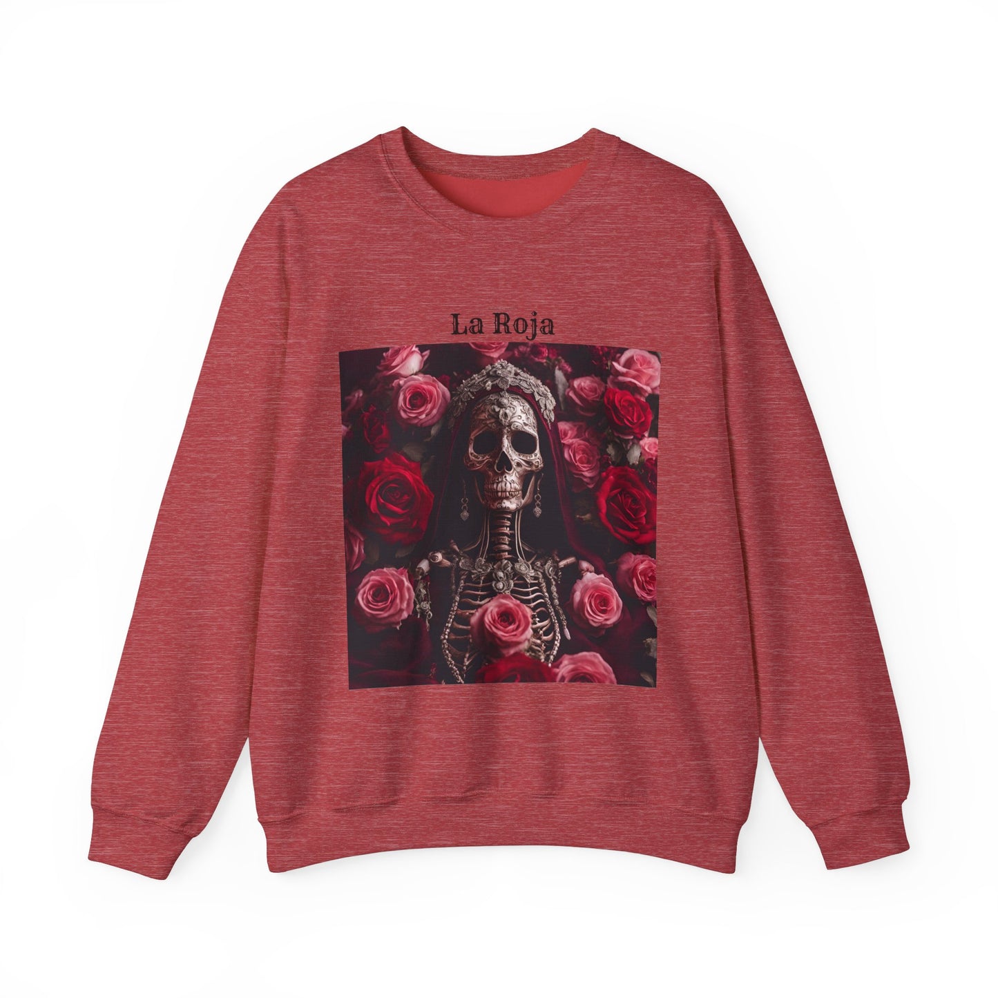 Santa Muerte Roja Crewneck Sweatshirt