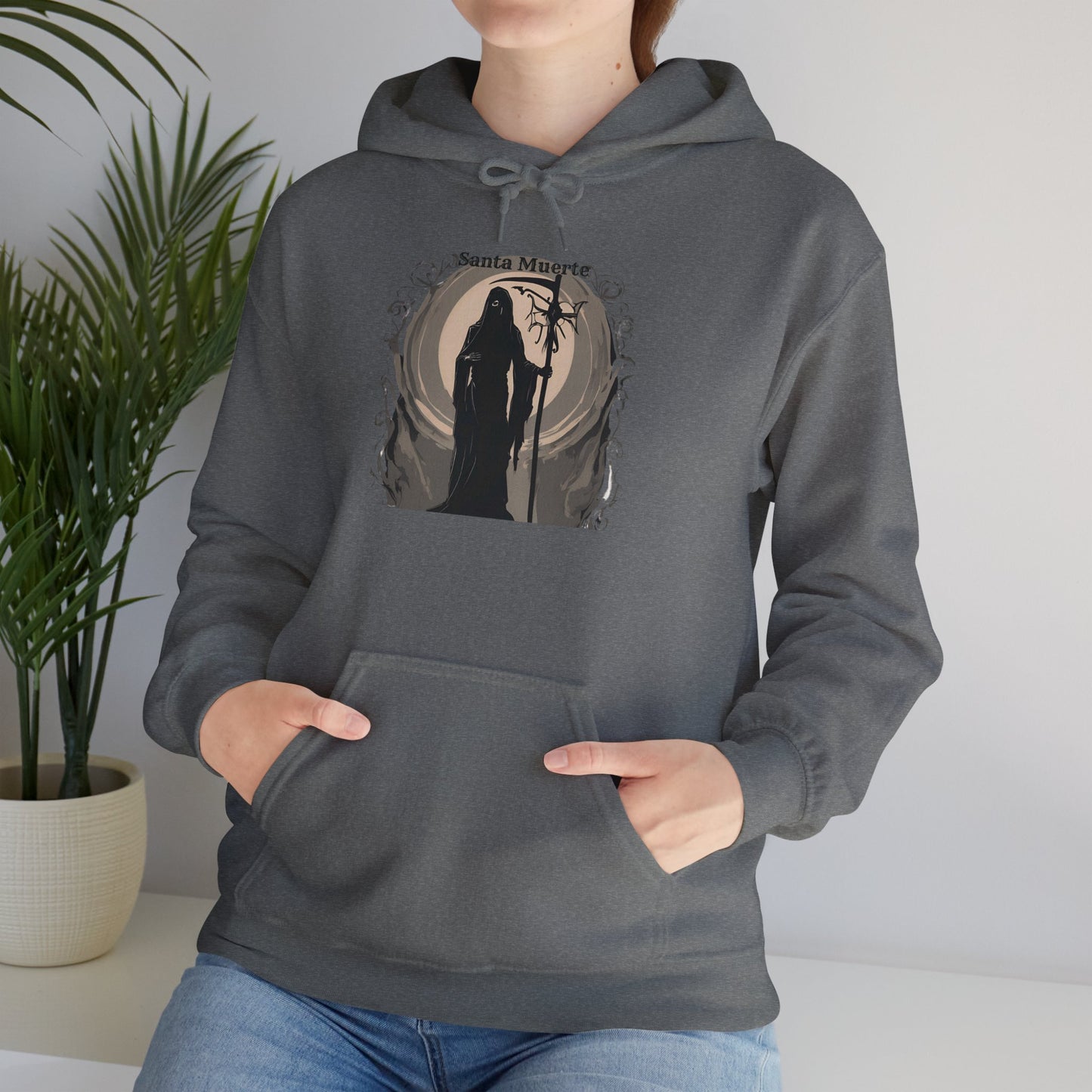 Santa Muerte Hoodie Sweatshirt
