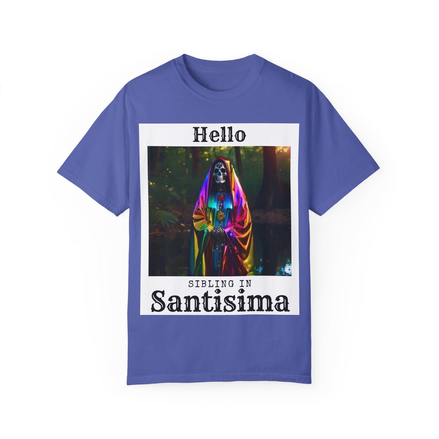 Santa Muerte Sibling in Santisima T-Shirt