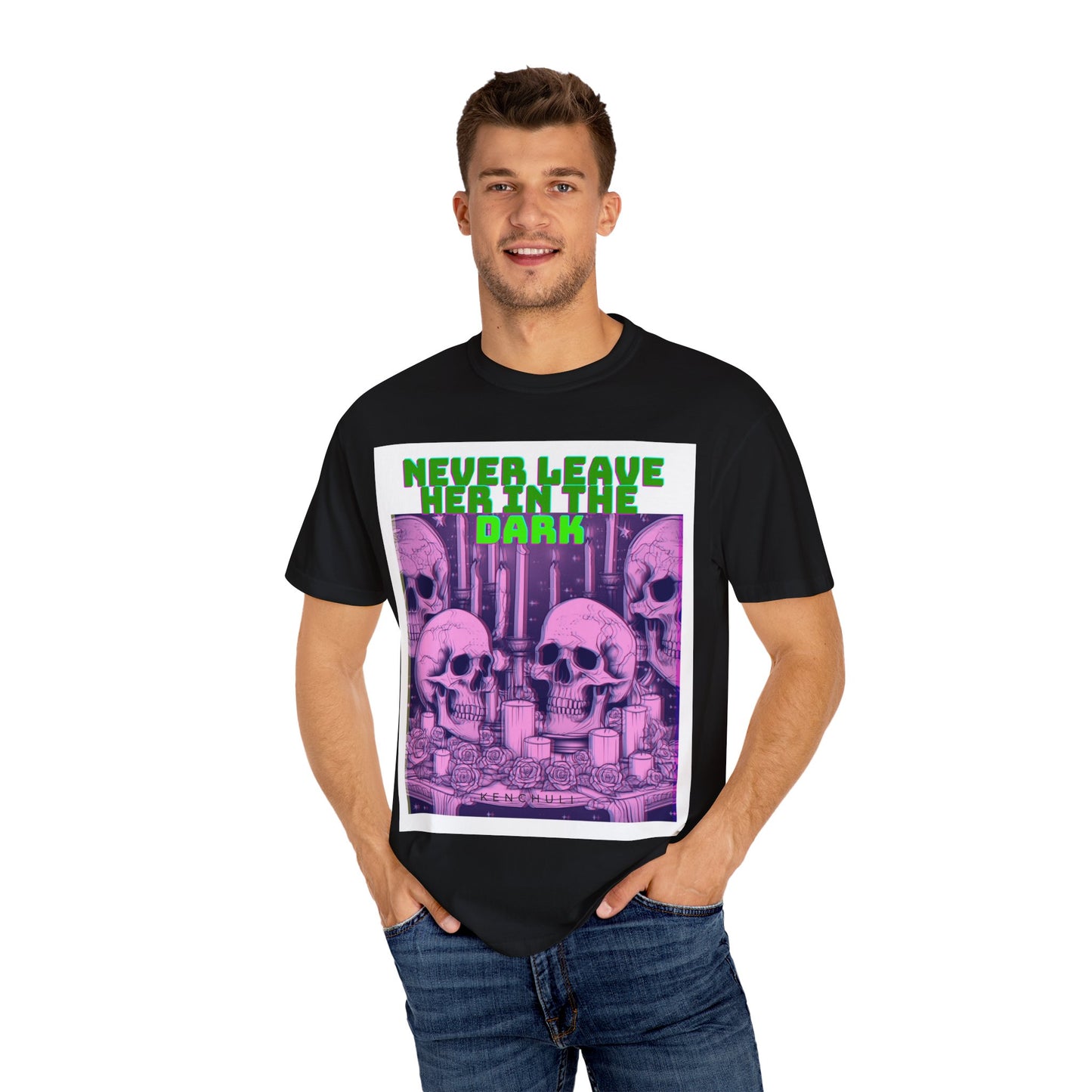 Santa Muertes Light T-Shirt (front image)