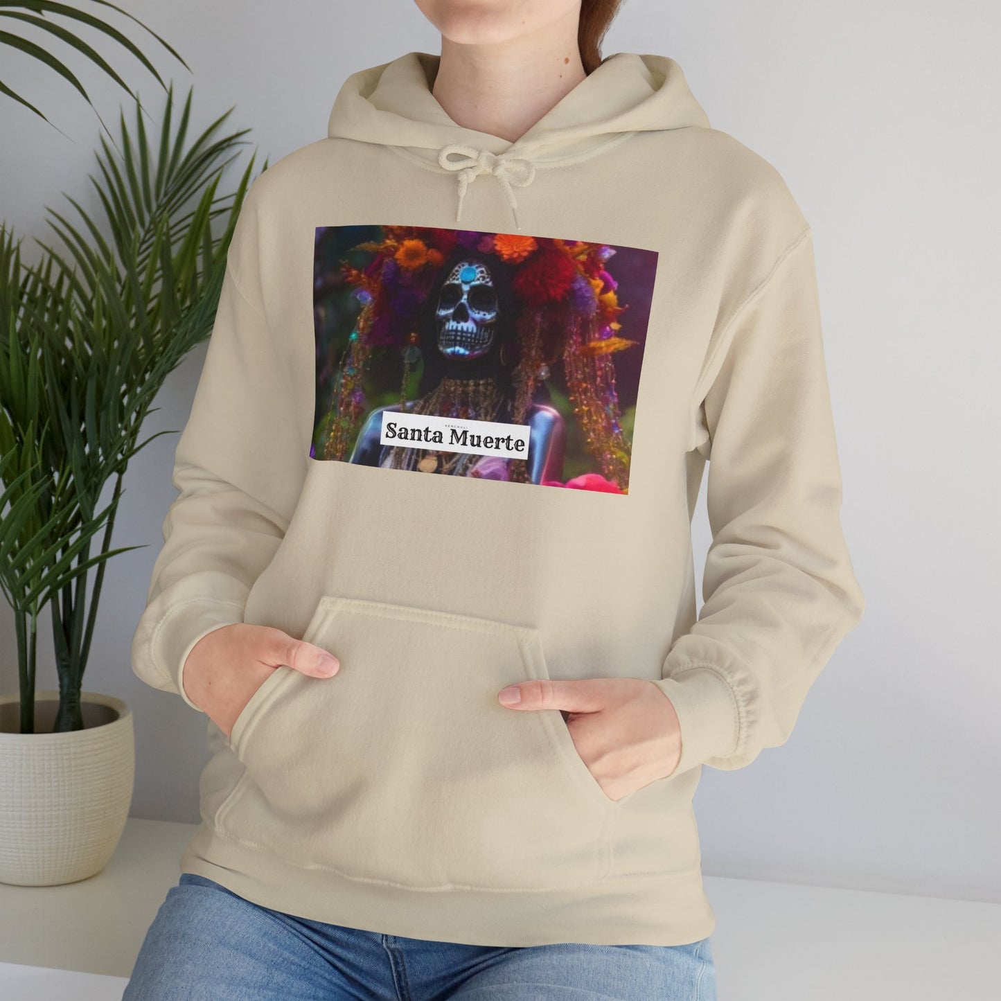 Santa Muerte Hoodie Sweatshirt