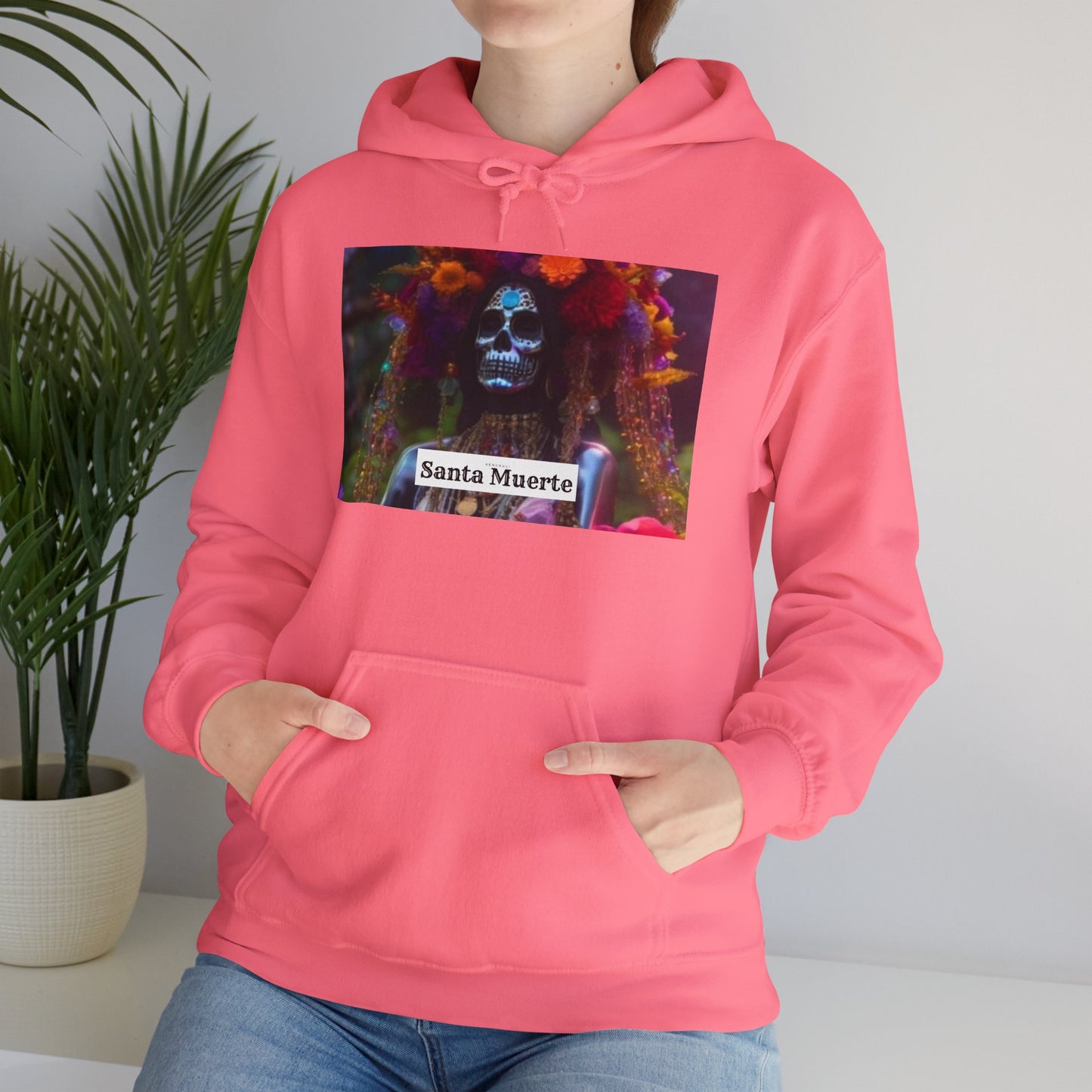 Santa Muerte Hoodie Sweatshirt