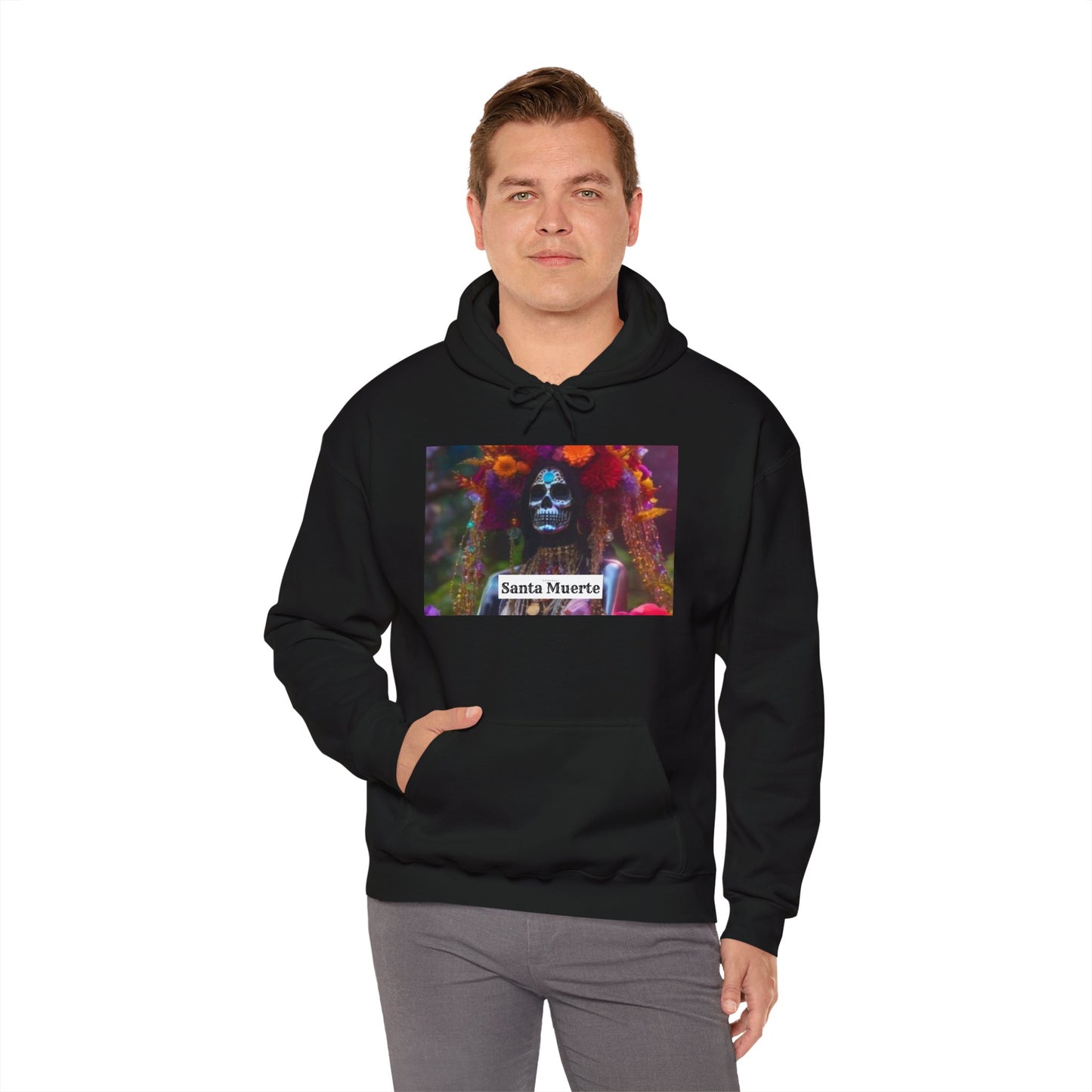 Santa Muerte Hoodie Sweatshirt