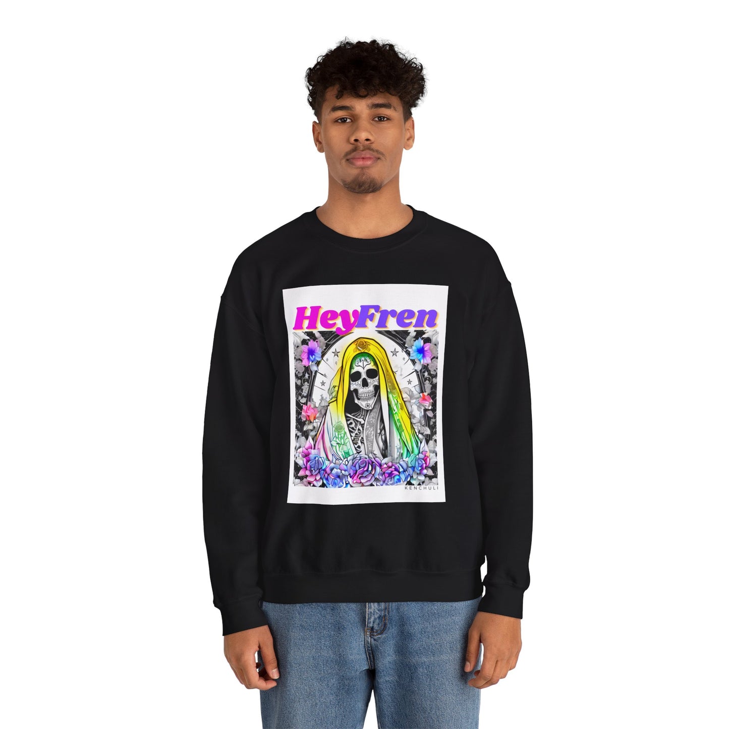 "Hey Fren" Crewneck Sweatshirt