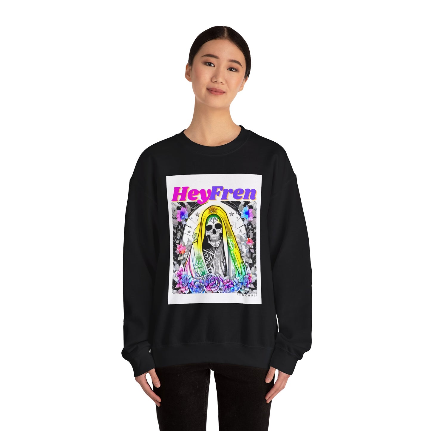 "Hey Fren" Crewneck Sweatshirt