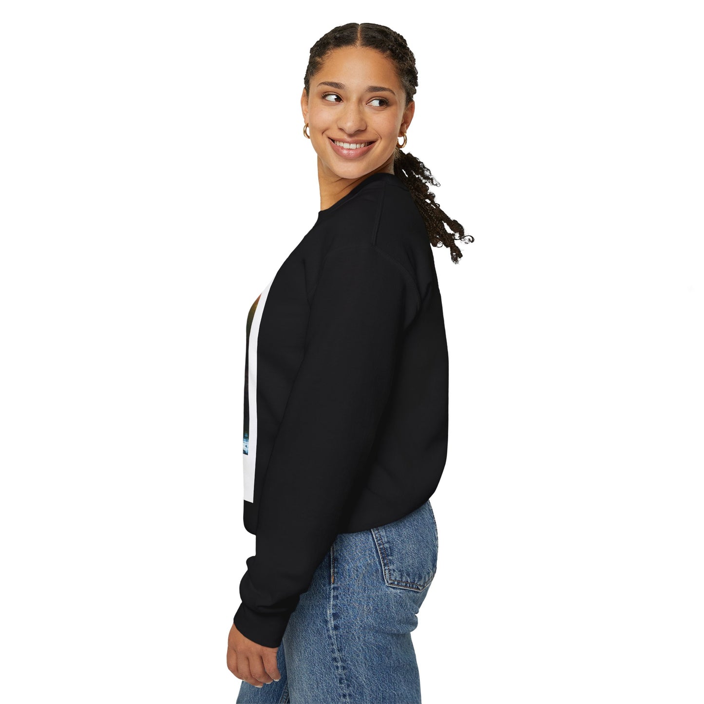 "Hello Sibling in Santisima" Crewneck Sweatshirt