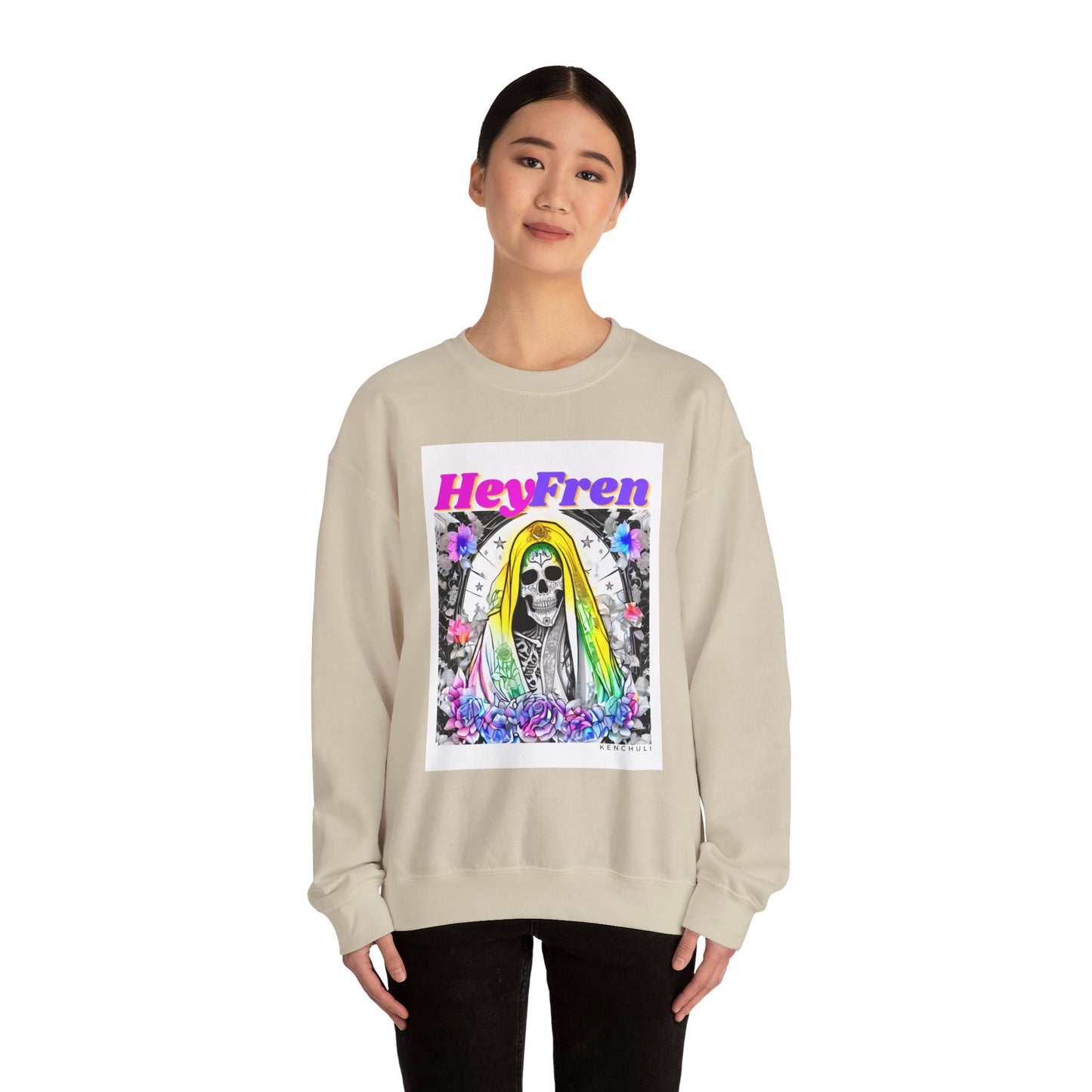 "Hey Fren" Crewneck Sweatshirt