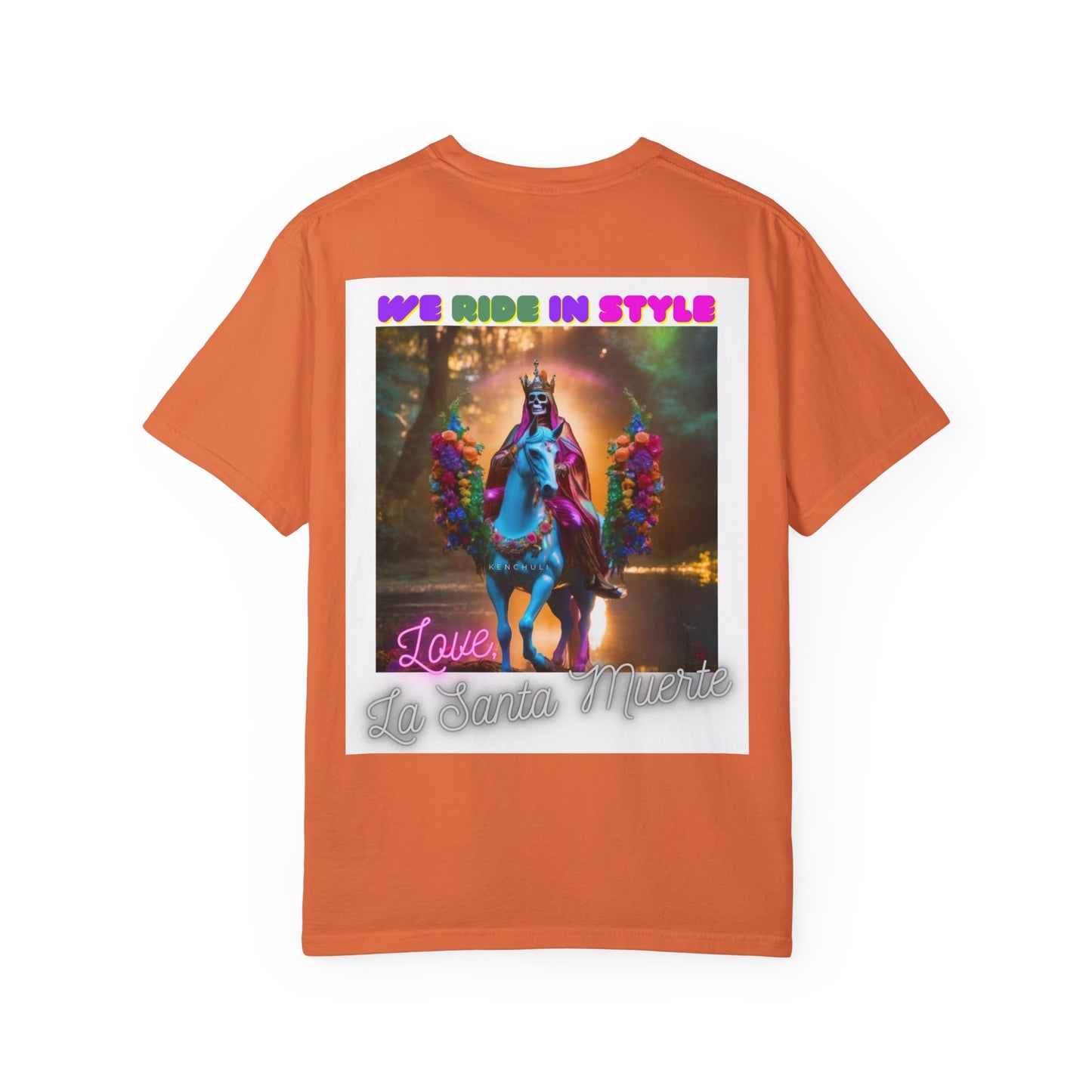 Santa Muerte Ride in Style T-Shirt