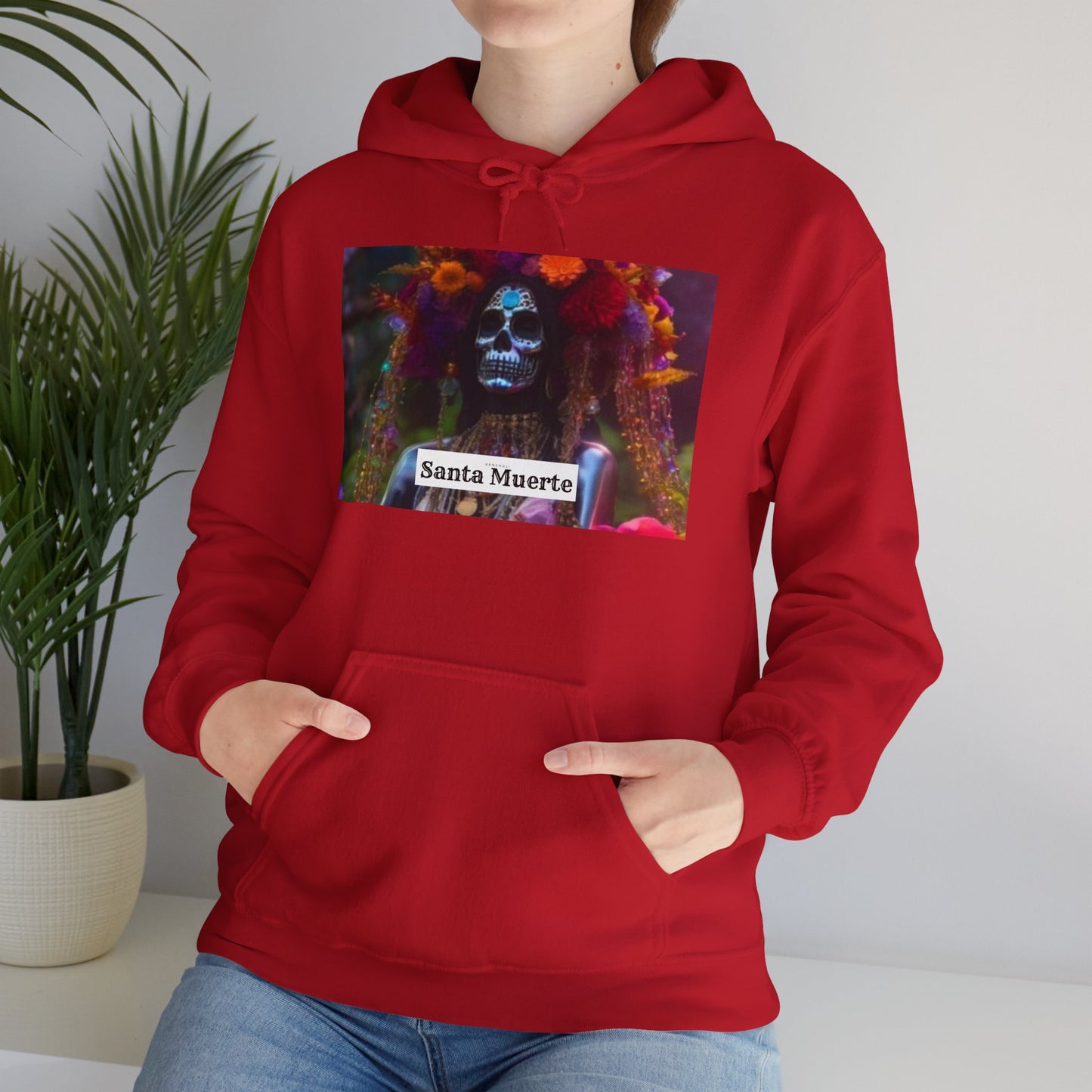 Santa Muerte Hoodie Sweatshirt