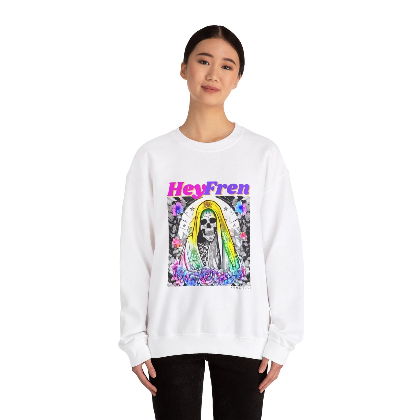 "Hey Fren" Crewneck Sweatshirt