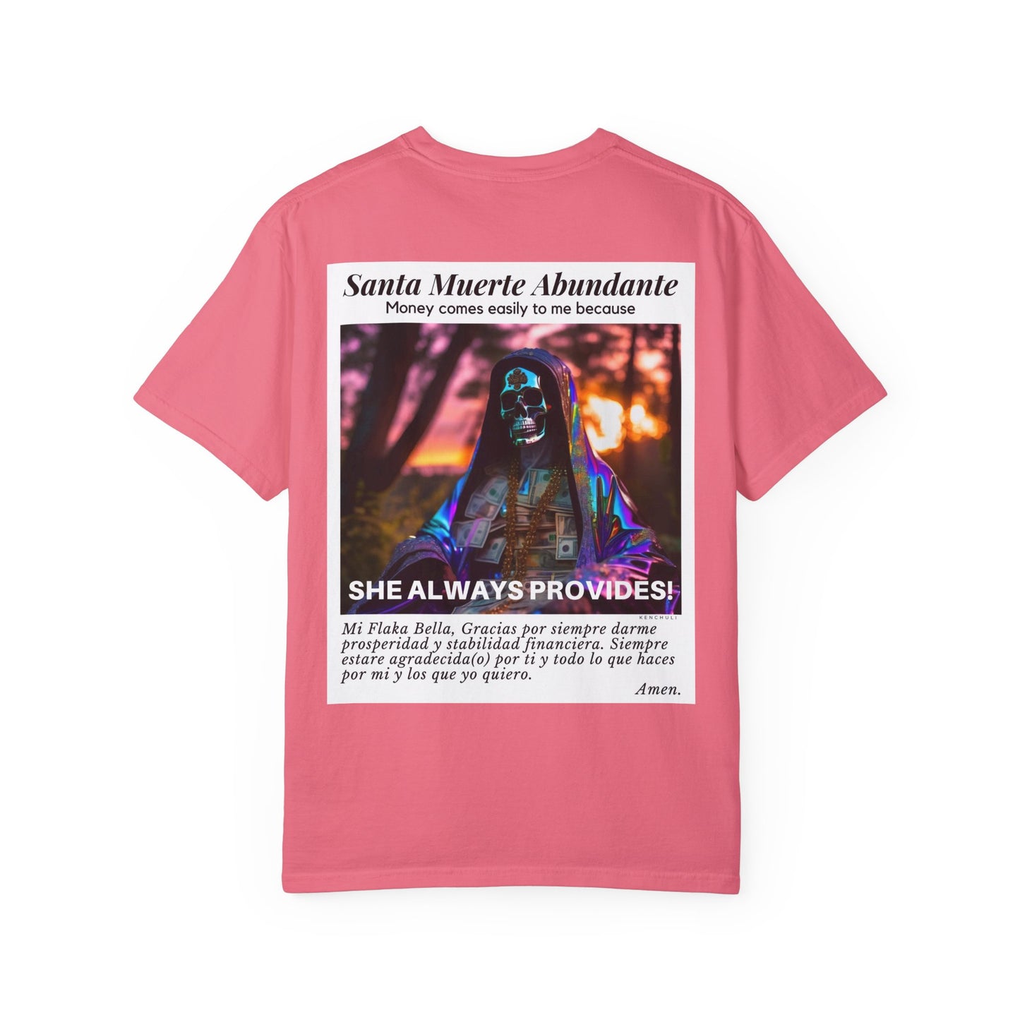 Santa Muerte Abundante T-shirt