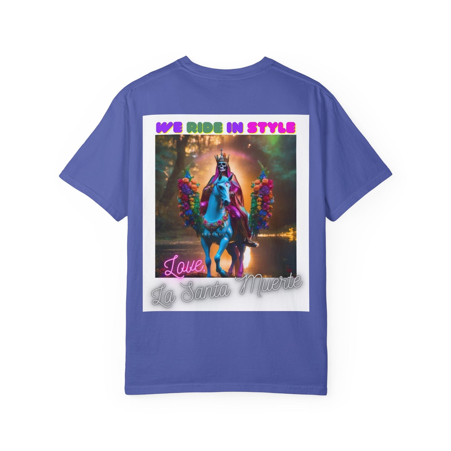 Santa Muerte Ride in Style T-Shirt