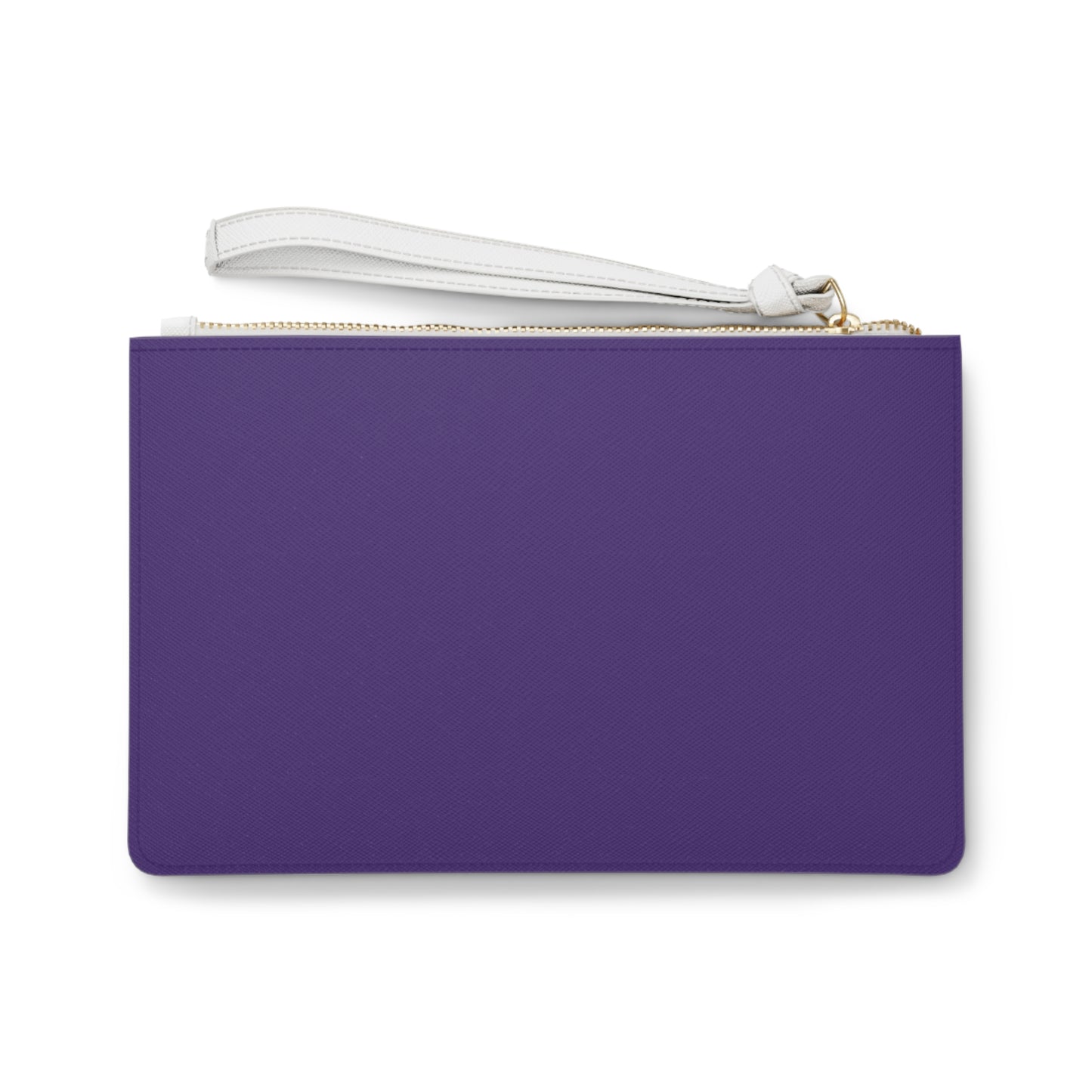 Purple Santa Muerte Clutch