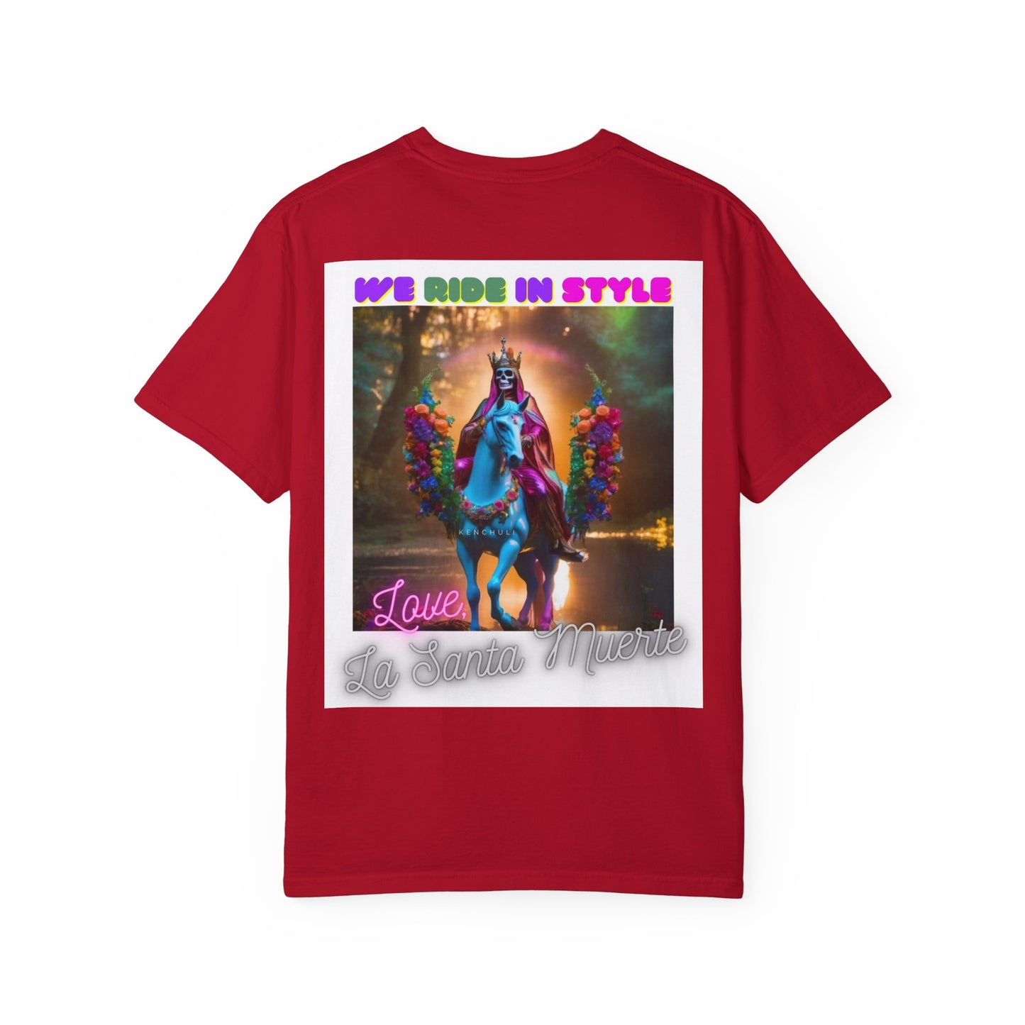 Santa Muerte Ride in Style T-Shirt