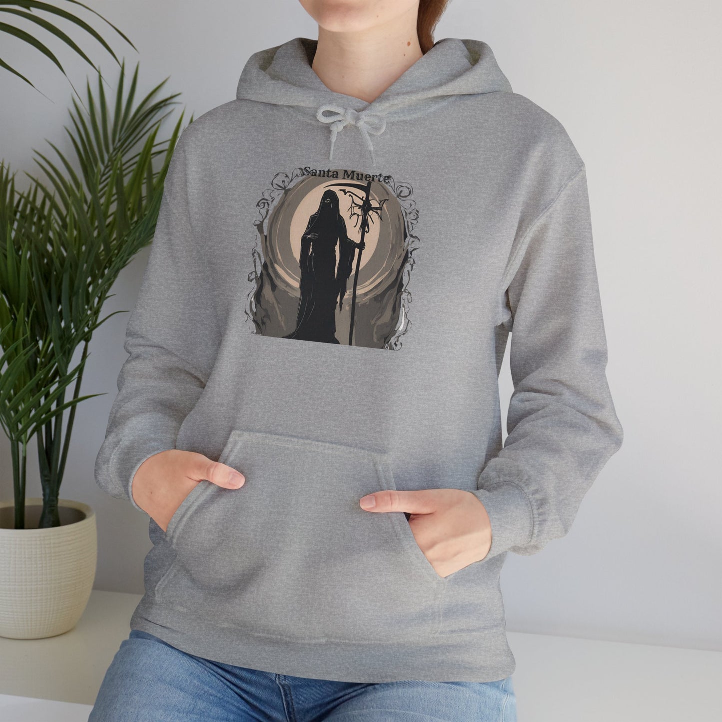 Santa Muerte Hoodie Sweatshirt