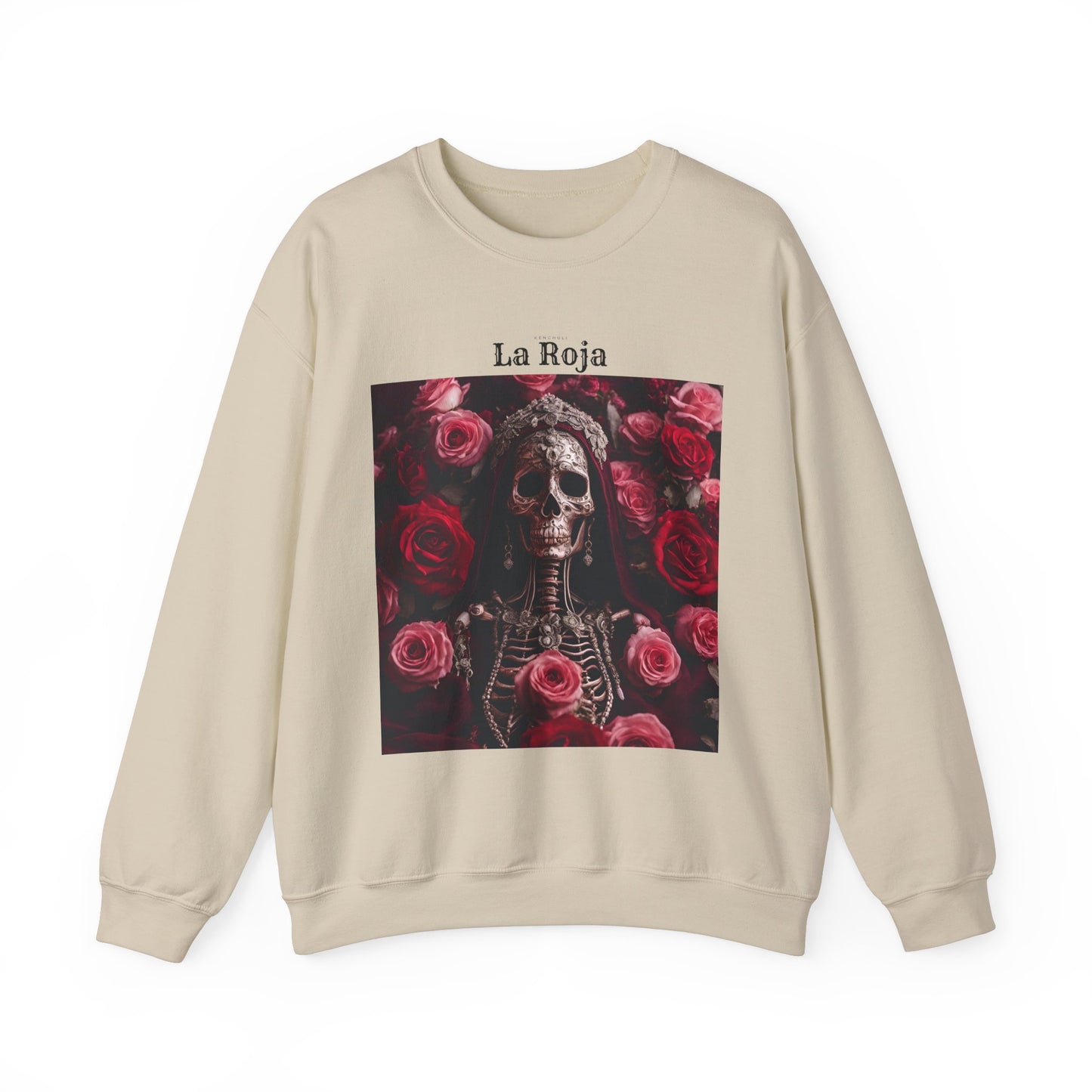 Santa Muerte Roja Crewneck Sweatshirt