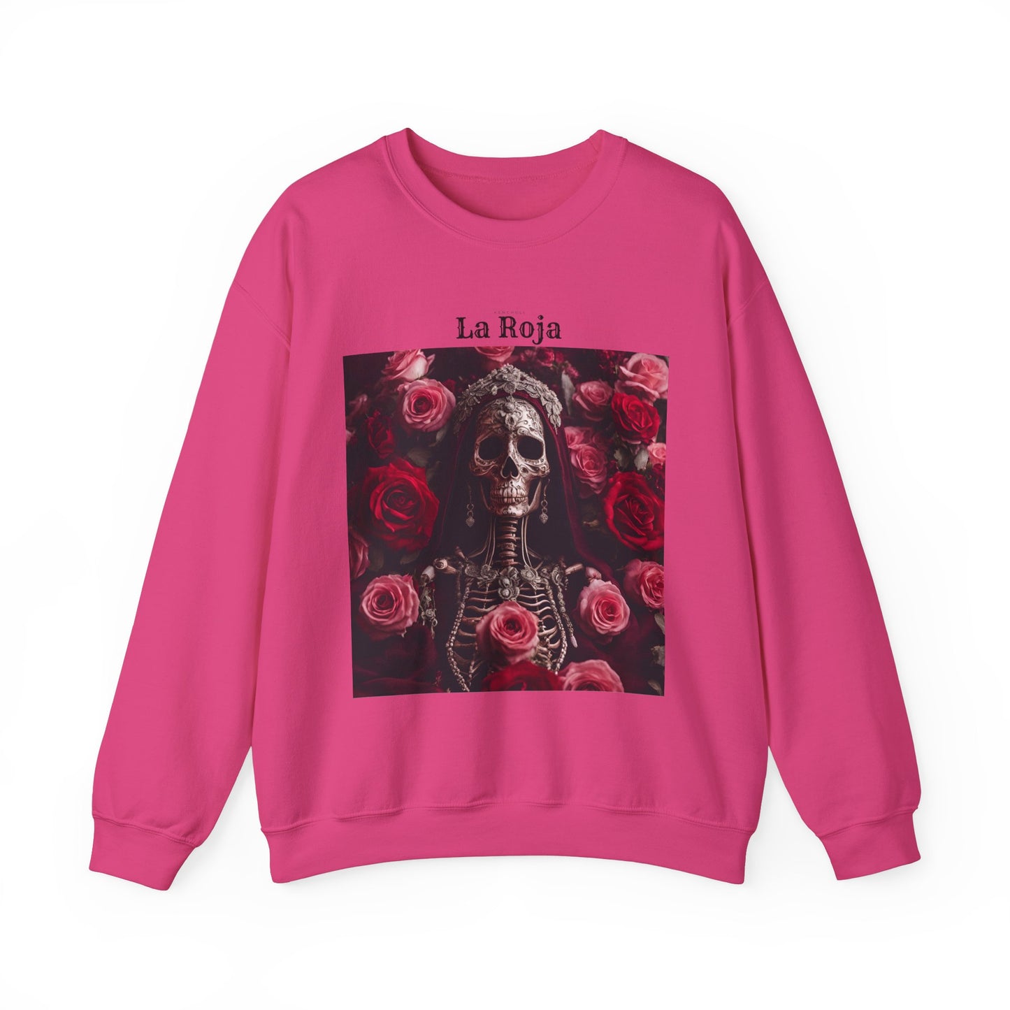 Santa Muerte Roja Crewneck Sweatshirt