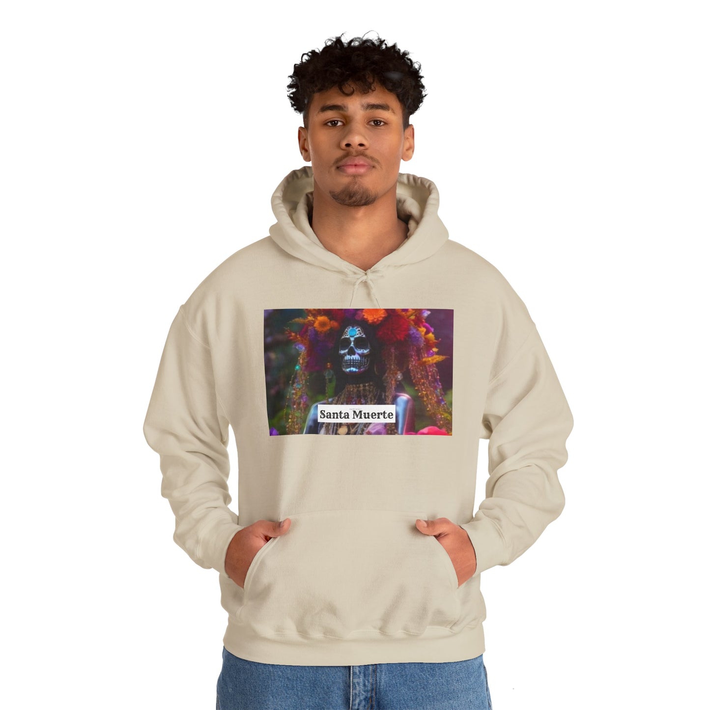 Santa Muerte Hoodie Sweatshirt