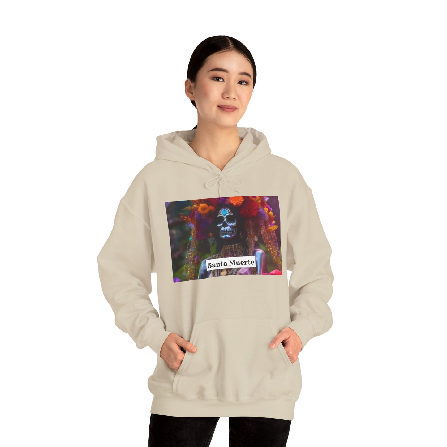 Santa Muerte Hoodie Sweatshirt