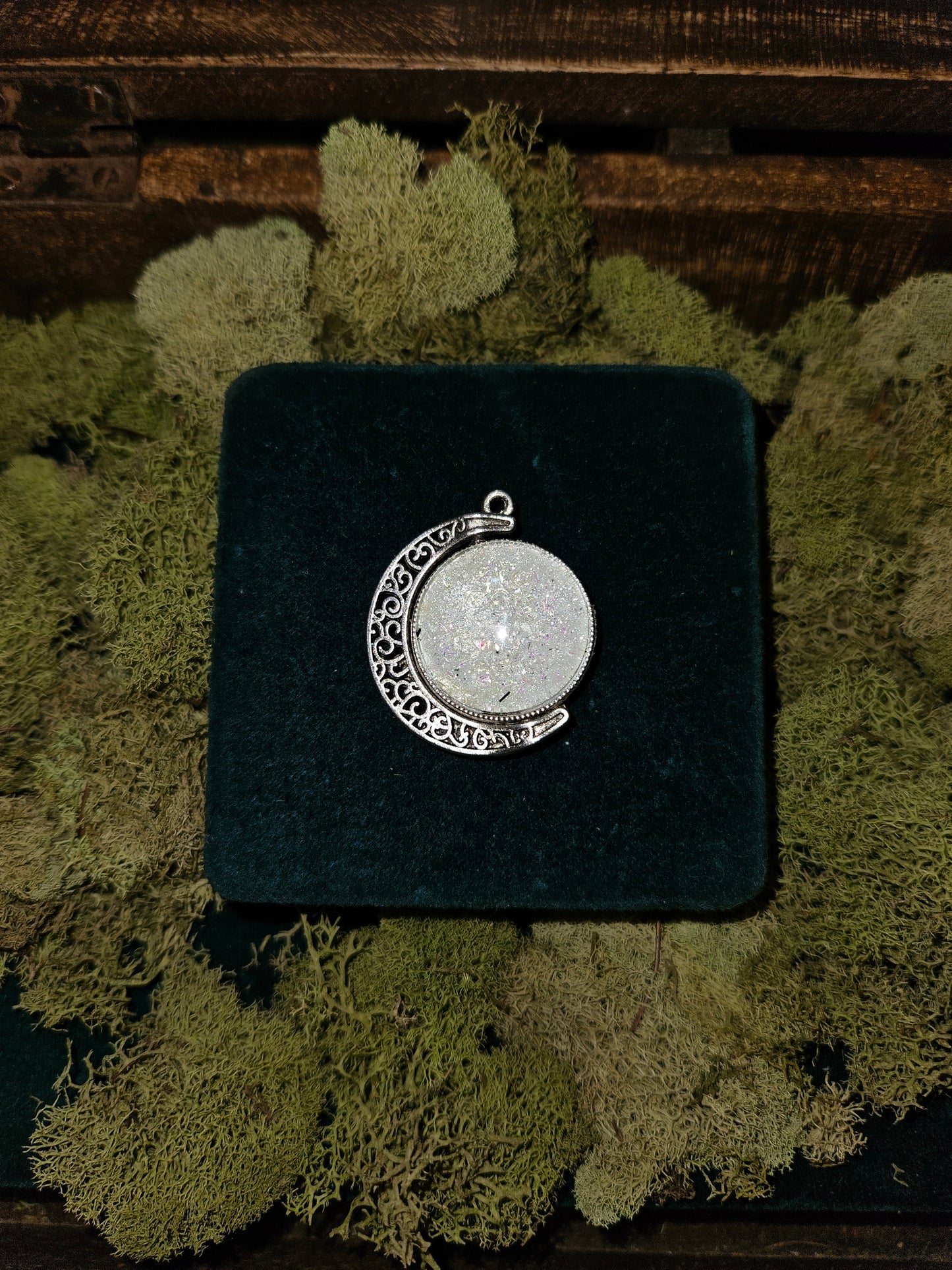 La Luna Snake Shed Pendant