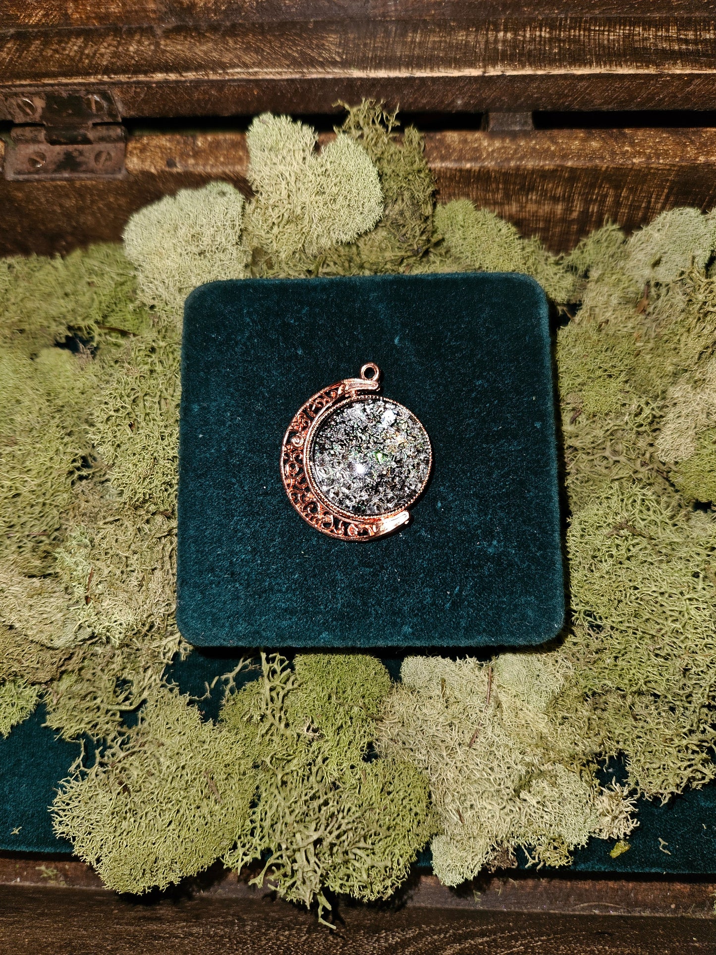 La Luna Snake Shed Pendant