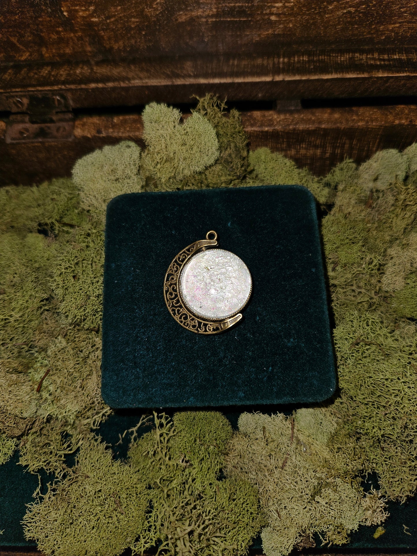 La Luna Snake Shed Pendant