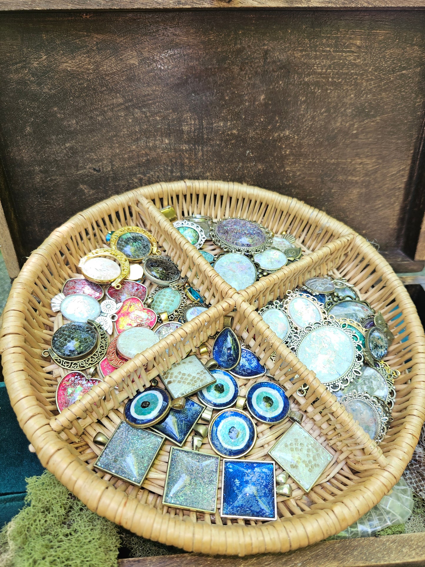3rd Eye Snake Shed Pendant