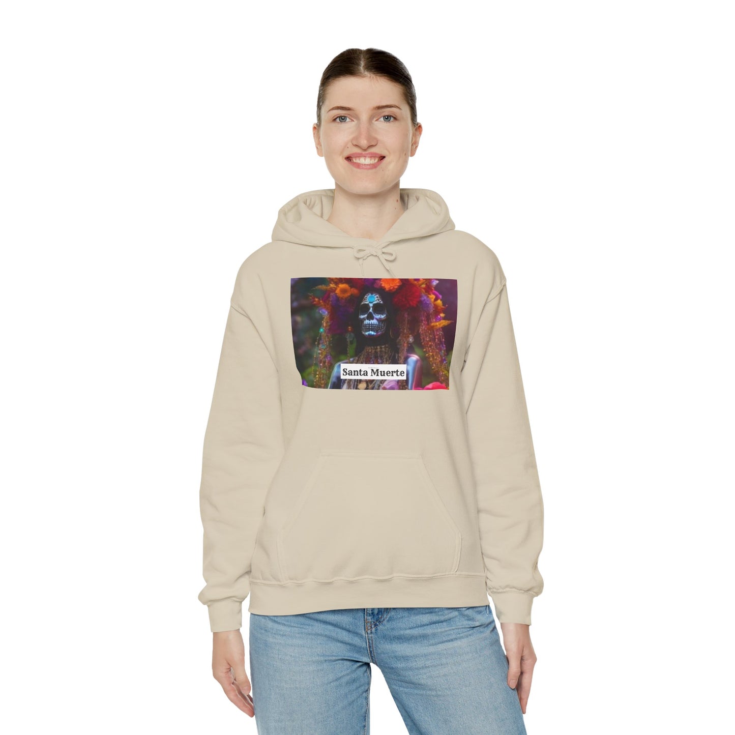 Santa Muerte Hoodie Sweatshirt