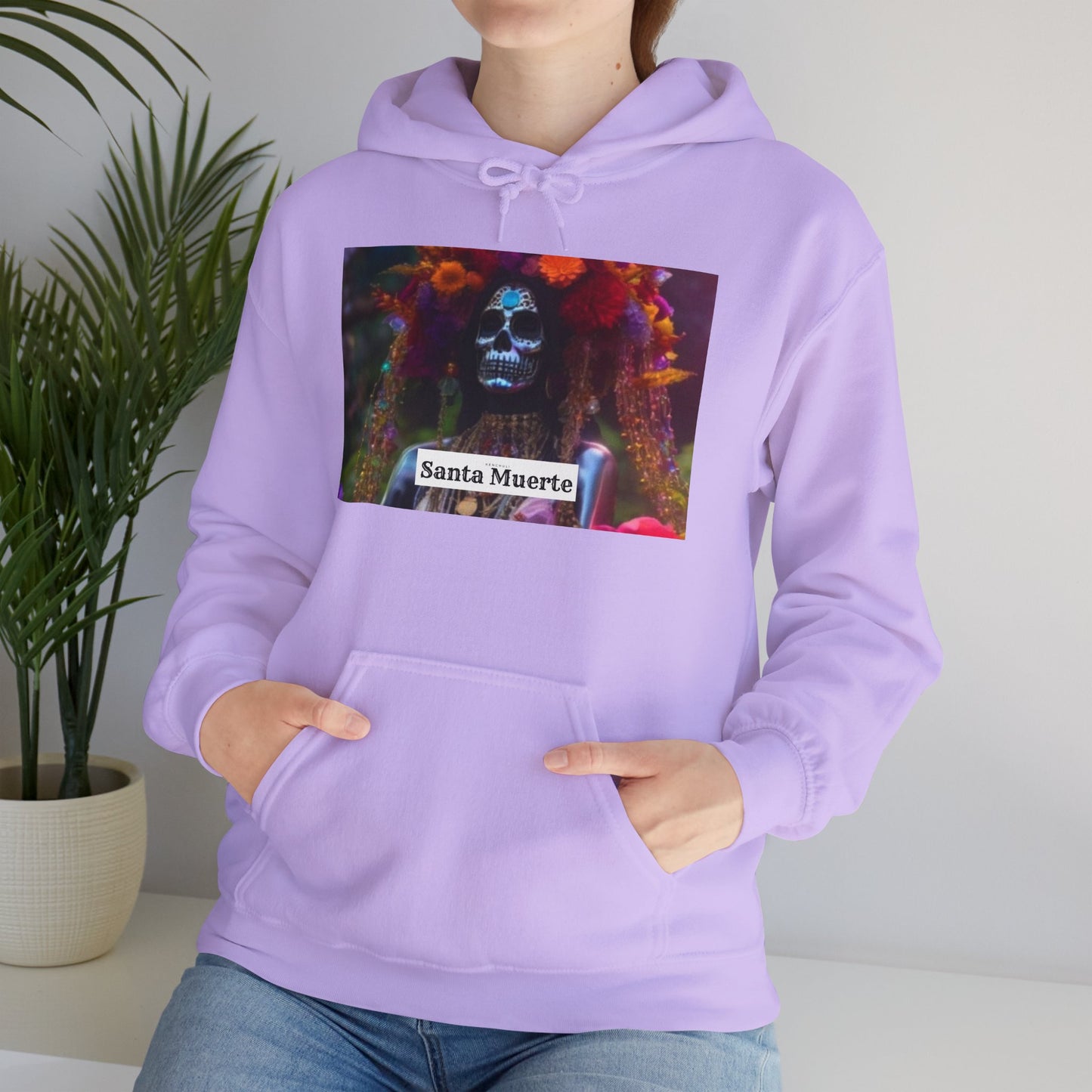 Santa Muerte Hoodie Sweatshirt