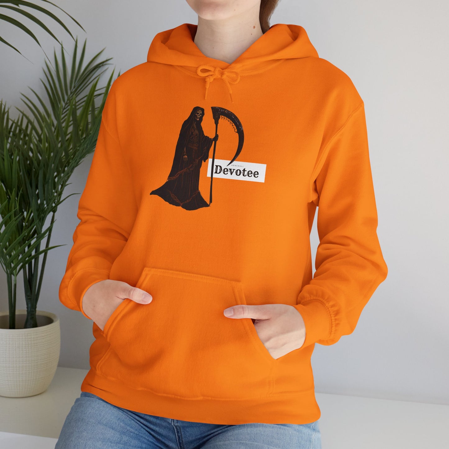 Santa Muerte Devotee Hoodie Sweatshirt