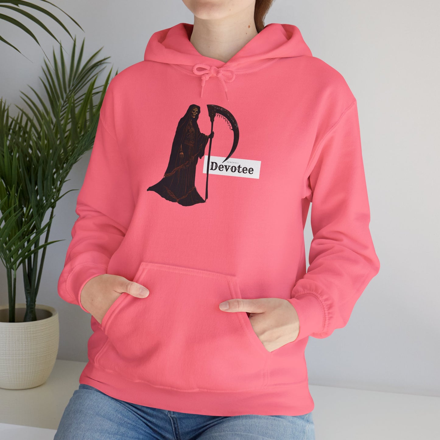 Santa Muerte Devotee Hoodie Sweatshirt
